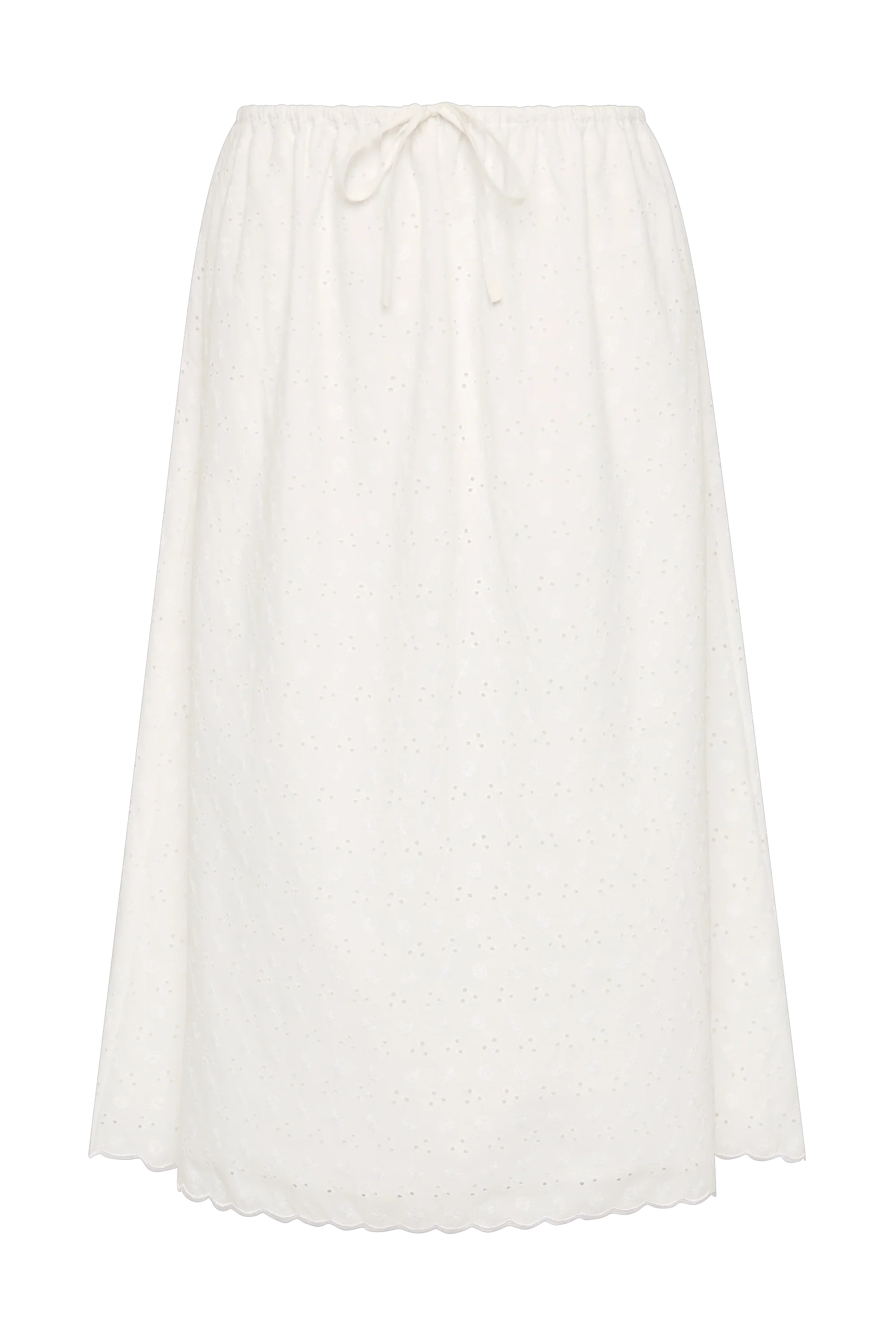Faithfull - Santana Skirt Lucy Broderie White - Image 6