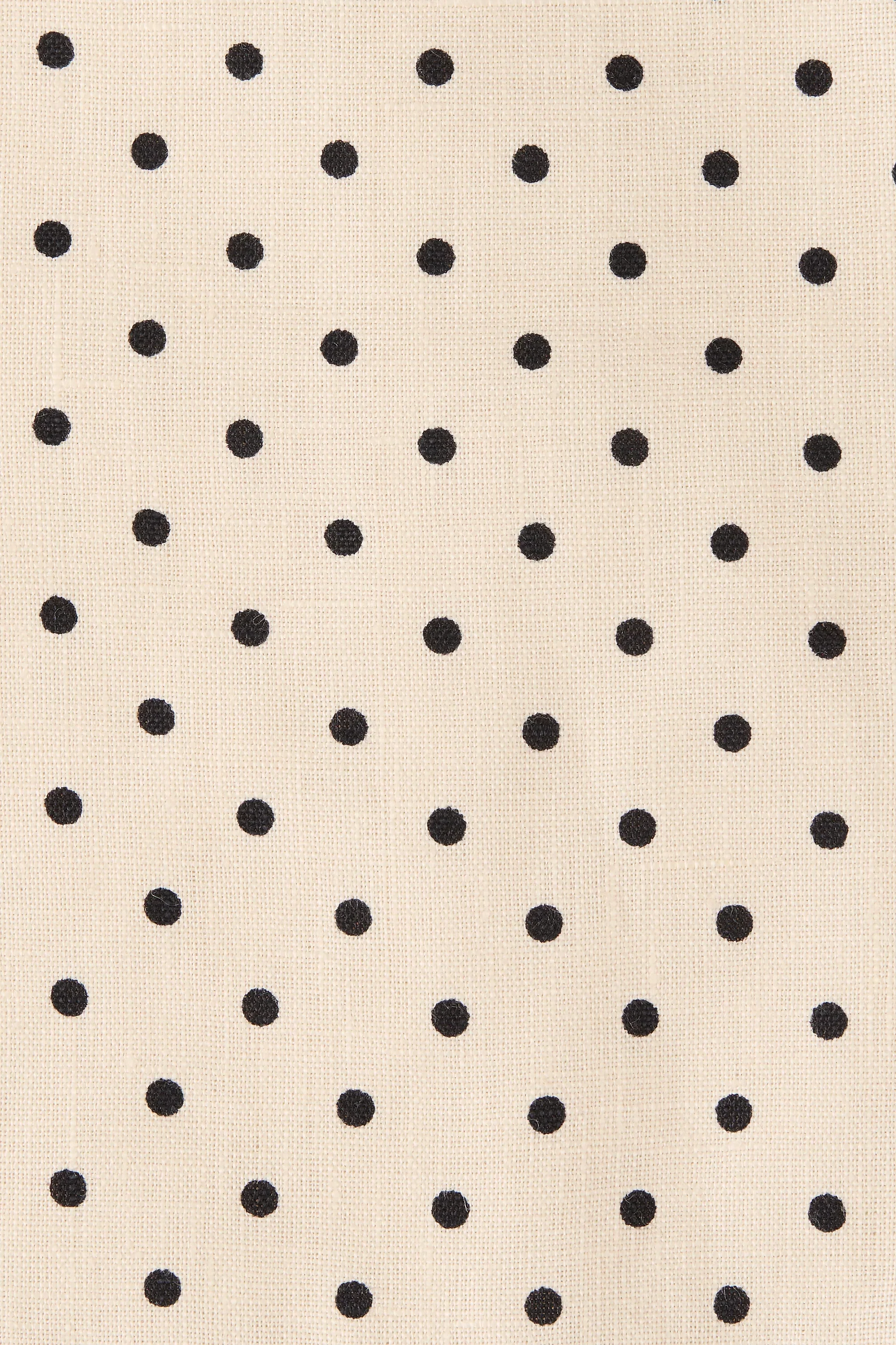 Faithfull - Solana Maxi Dress Lola Polka Dot Cream Black - Image 5