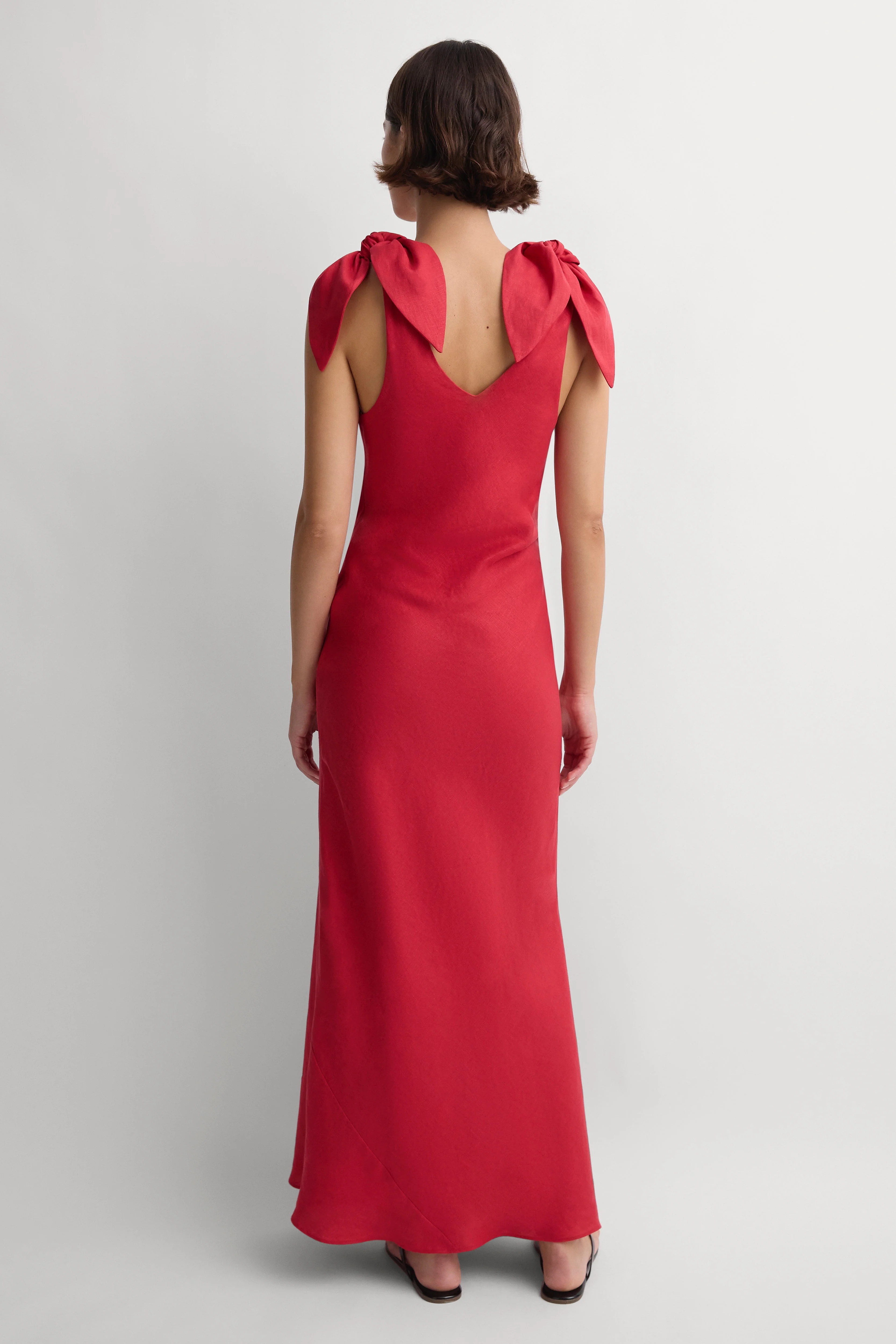Faithfull - Solana Maxi Dress Red - Image 4