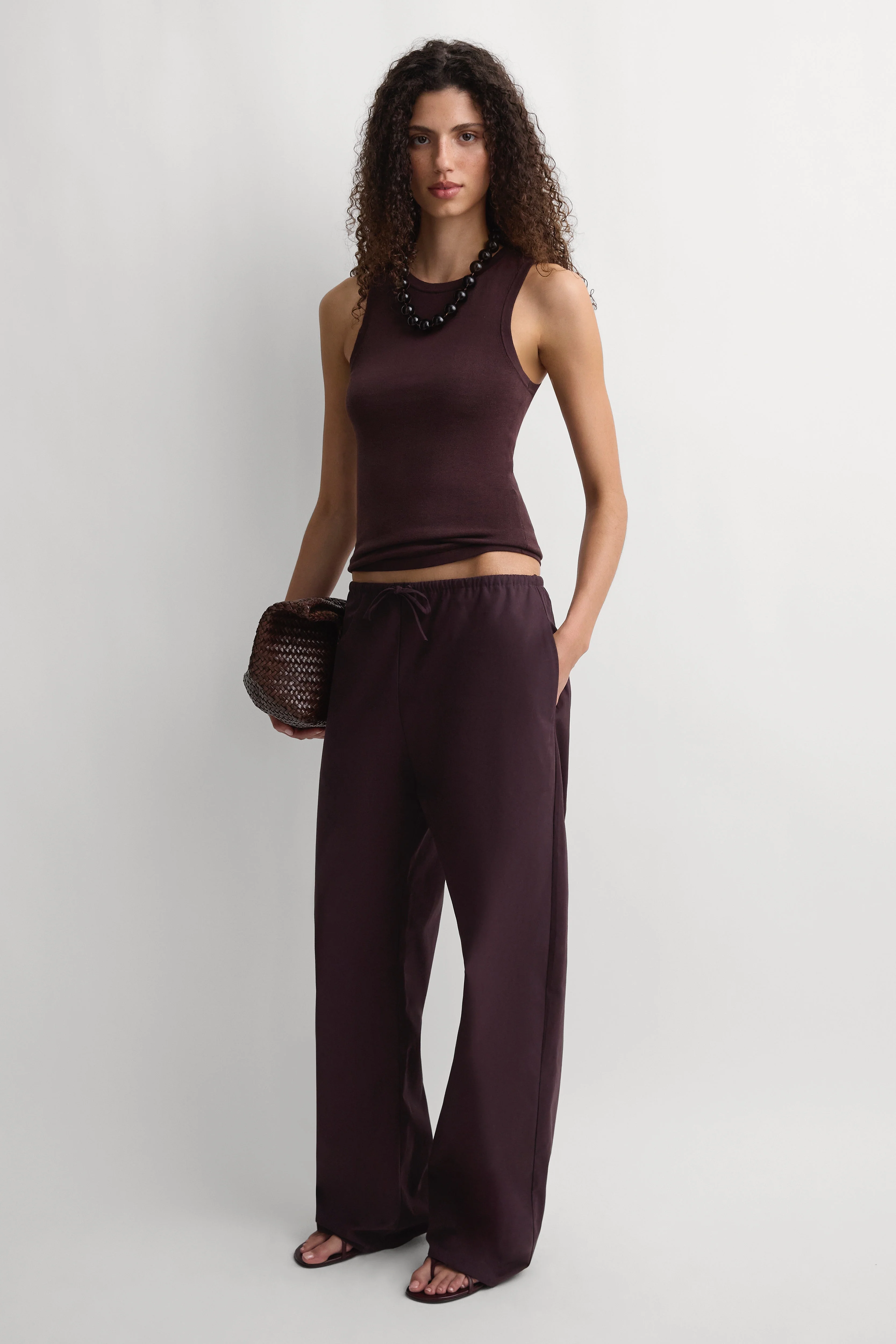 Faithfull - The Cotton Pant Prune - Image 4