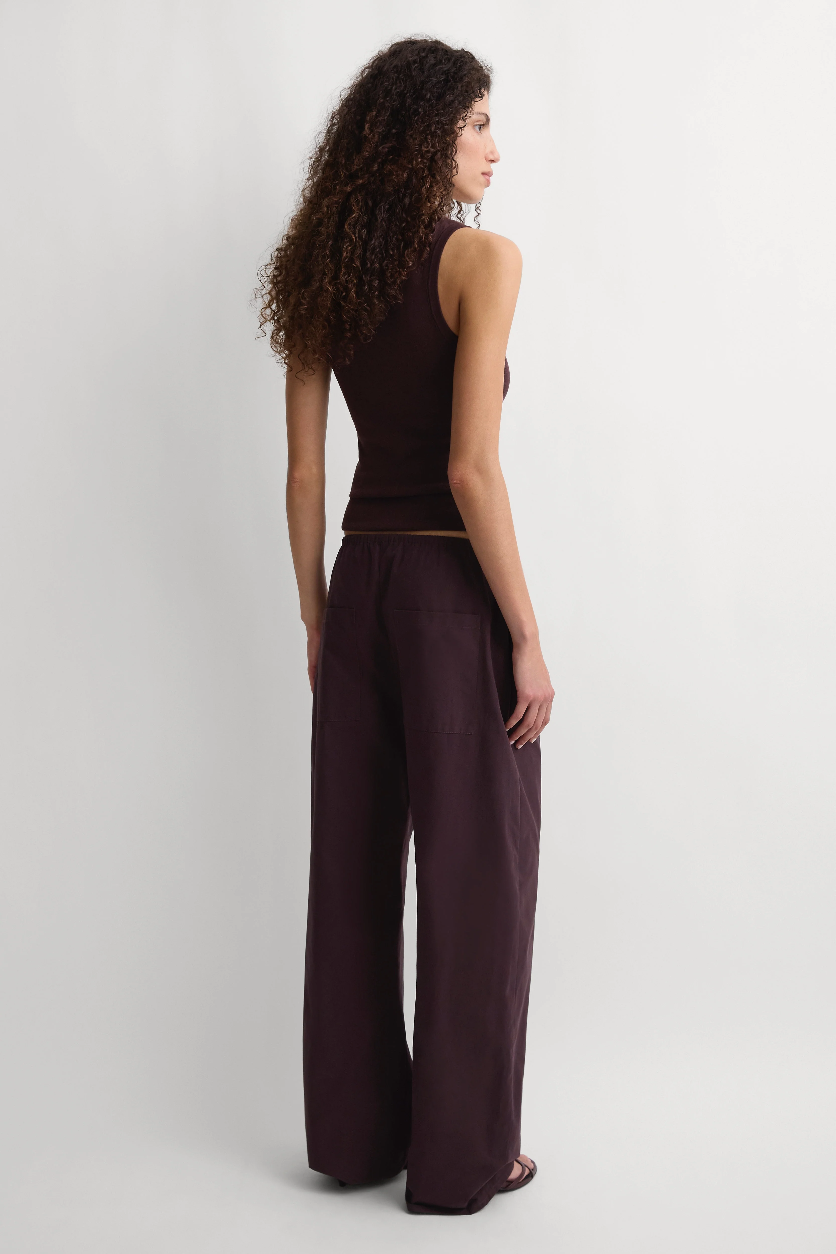 Faithfull - The Cotton Pant Prune - Image 5