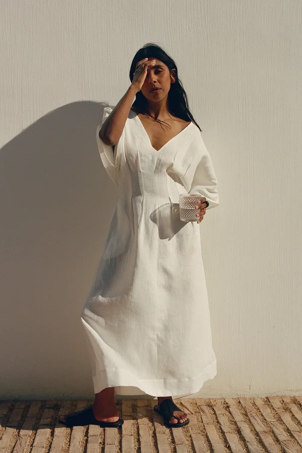 Faithfull - The Kimono Dress White - Image 2