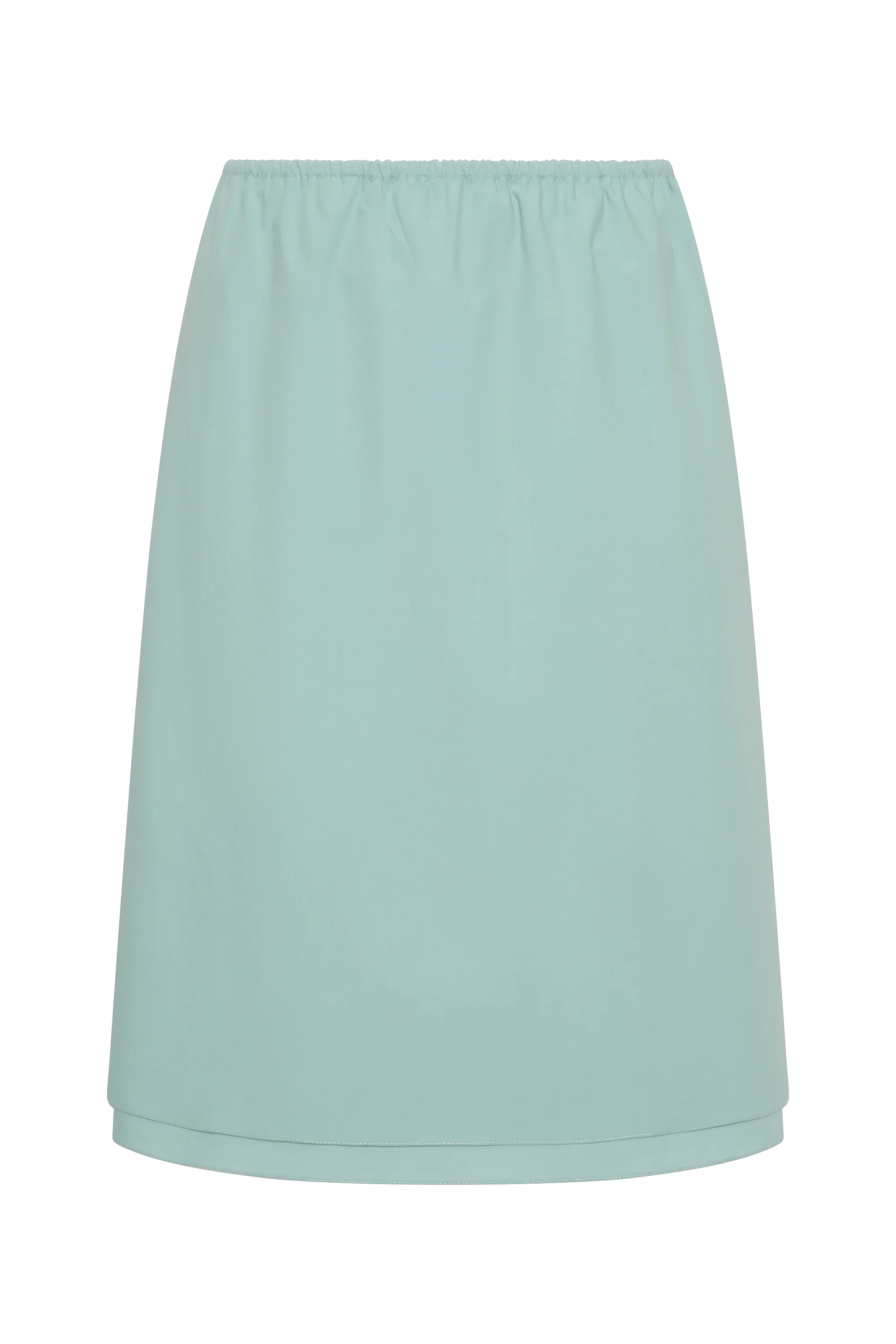 Faithfull - The Knee Skirt Teal - Image 7