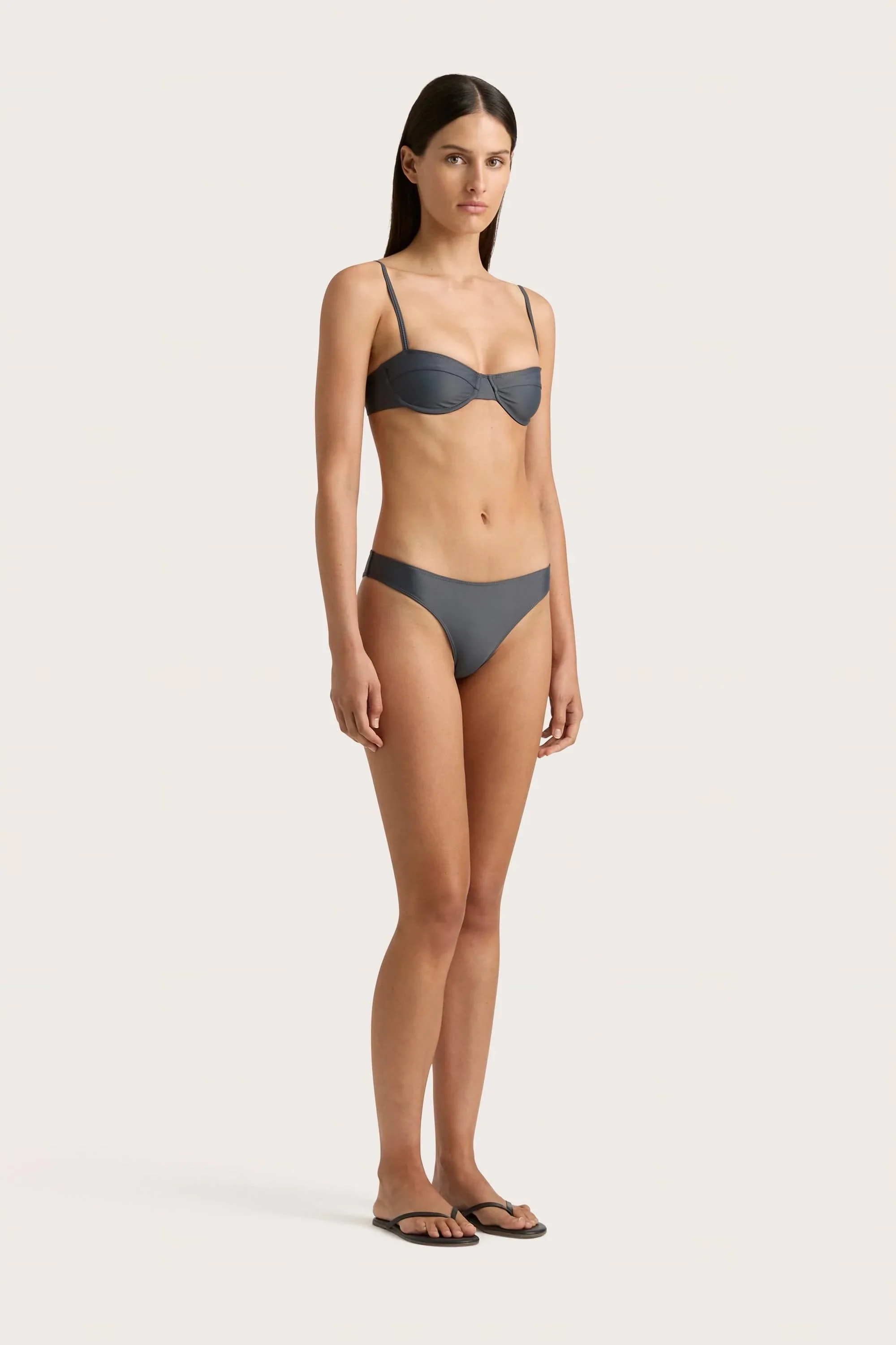 Faithfull - Farrah Bikini Top Charred Navy - Final Sale - Image 3