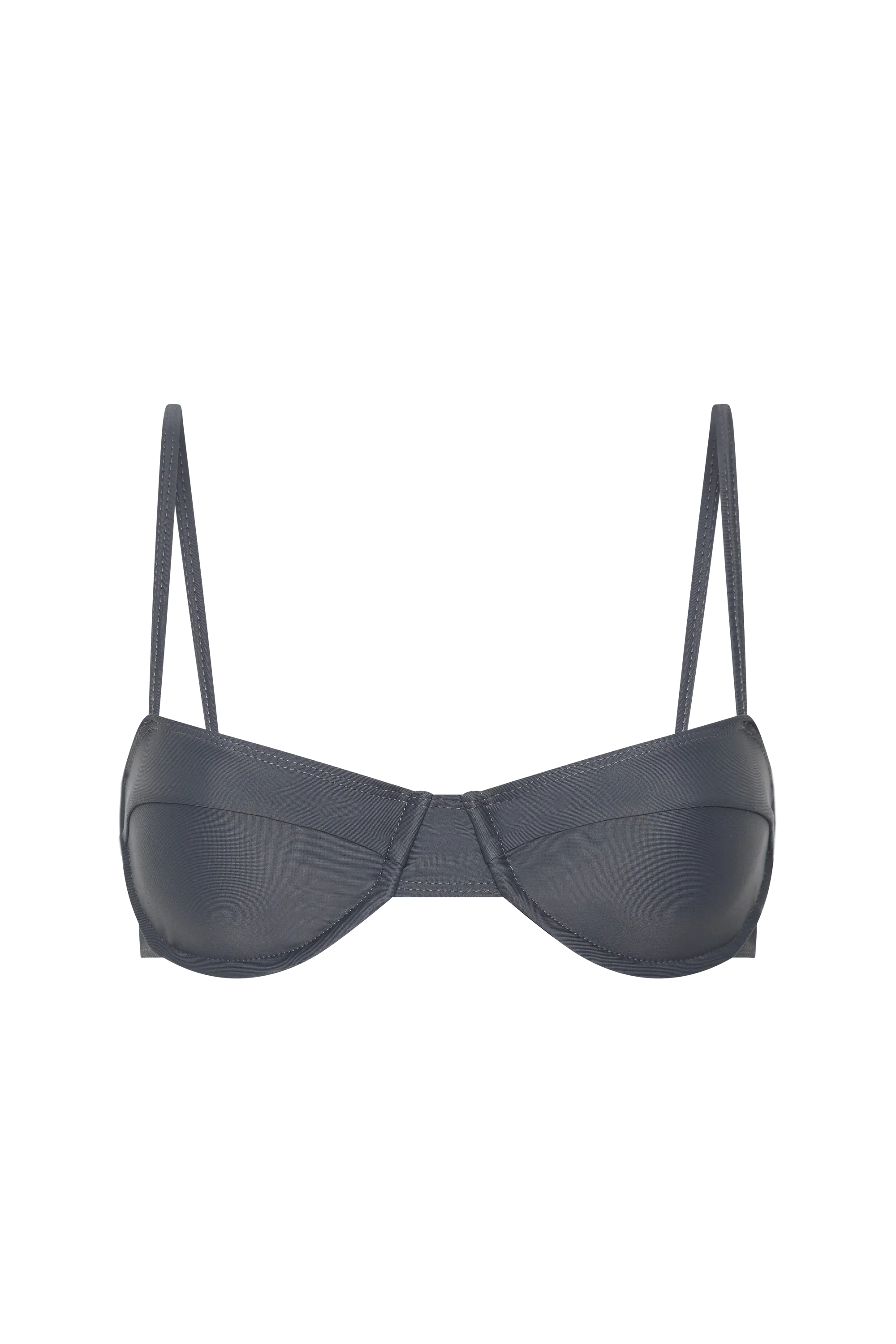 Faithfull - Farrah Bikini Top Charred Navy - Final Sale - Image 6