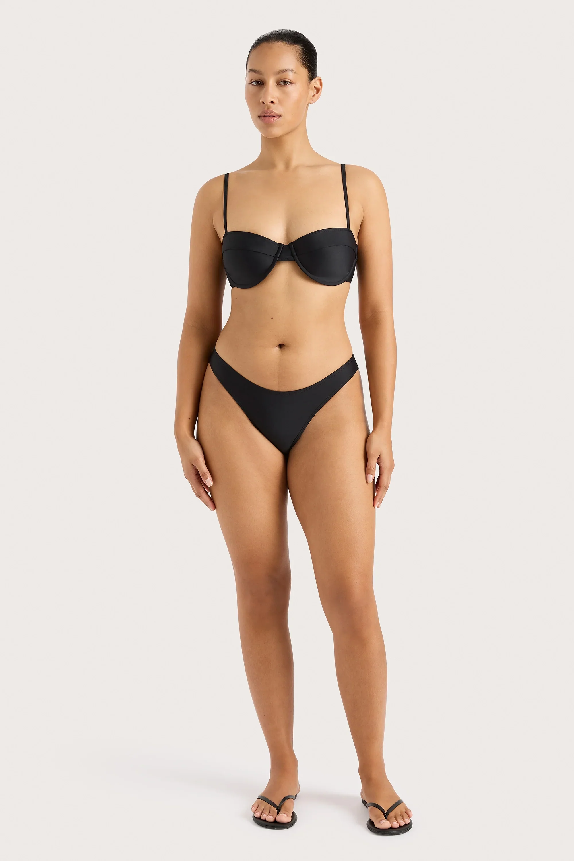 Faithfull - Farrah Bikini Top Black - Final Sale