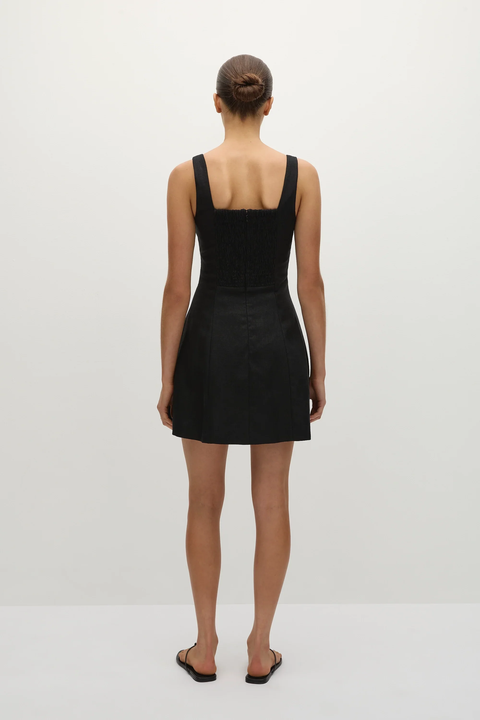 Faithfull - Felice Mini Dress Black - Final Sale - Image 4