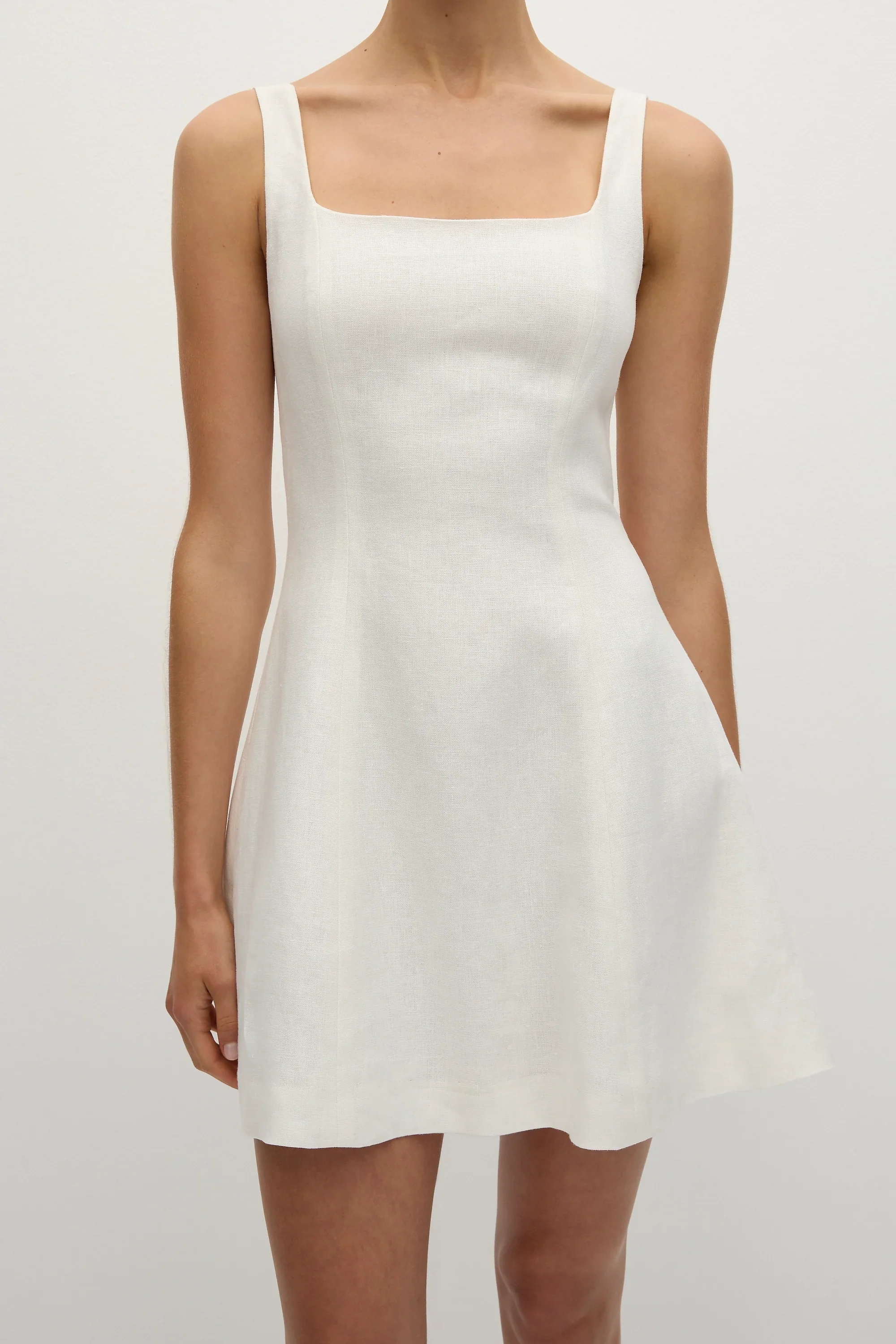 Faithfull - Felice Mini Dress White - Final Sale - Image 2