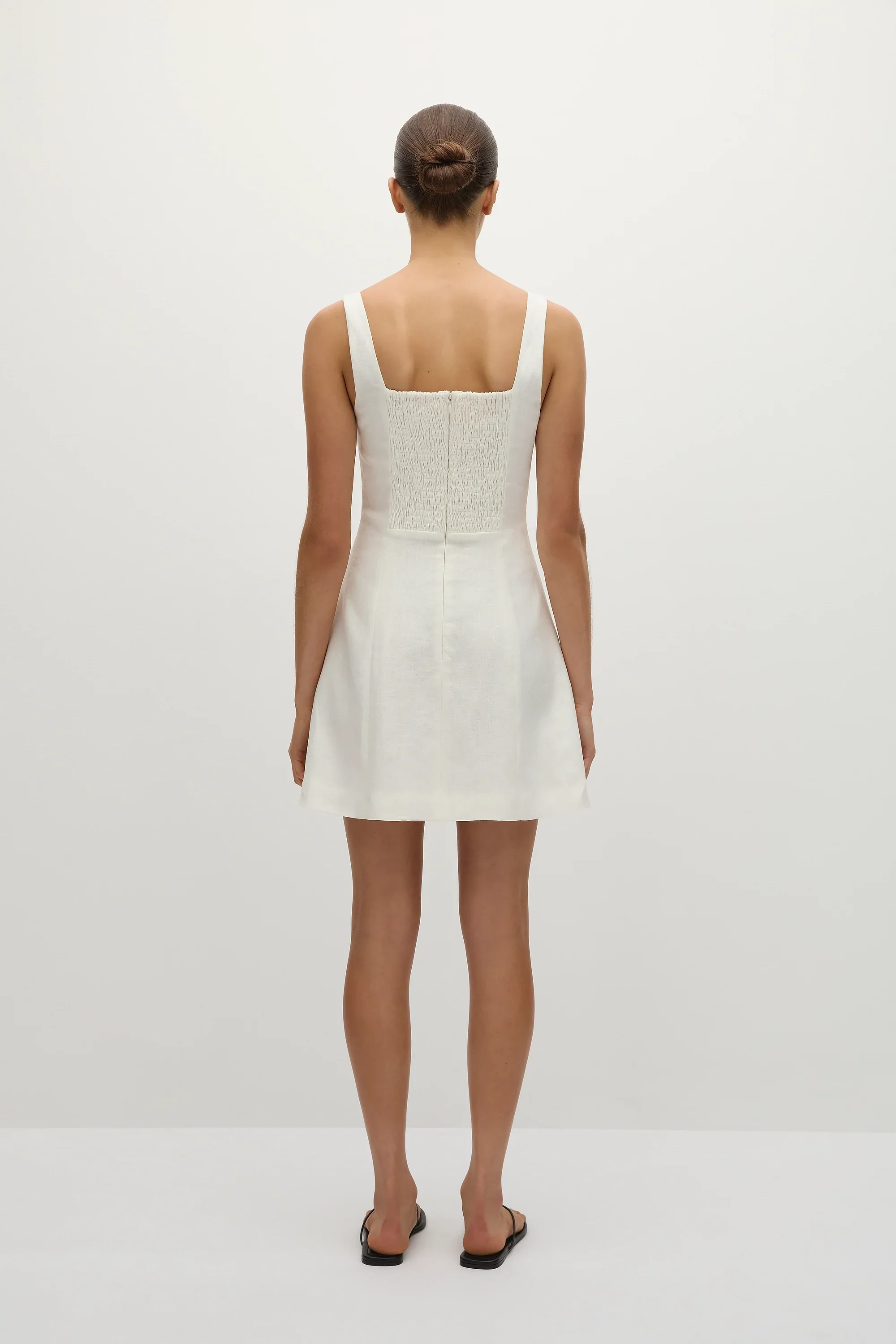 Faithfull - Felice Mini Dress White - Final Sale - Image 4