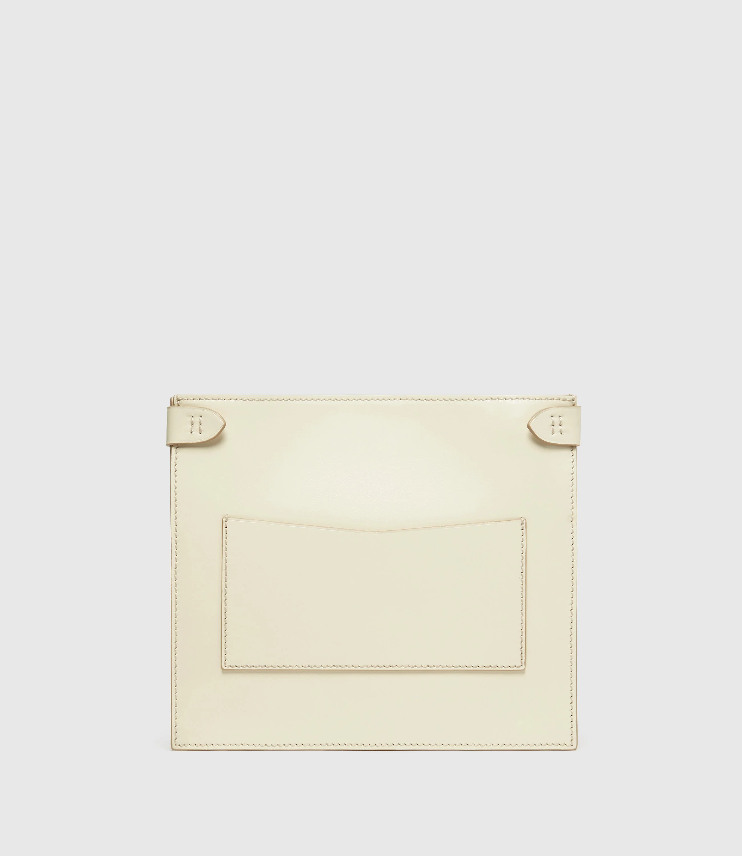 Metier - Fernando Jorge | Métier Stowaway Glossy Calfskin White Sand - Image 3