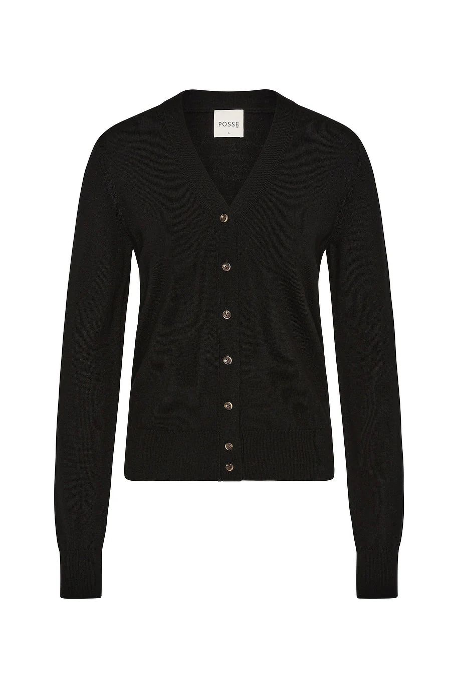 Posse - FINLEY CARDIGAN - BLACK - Image 10