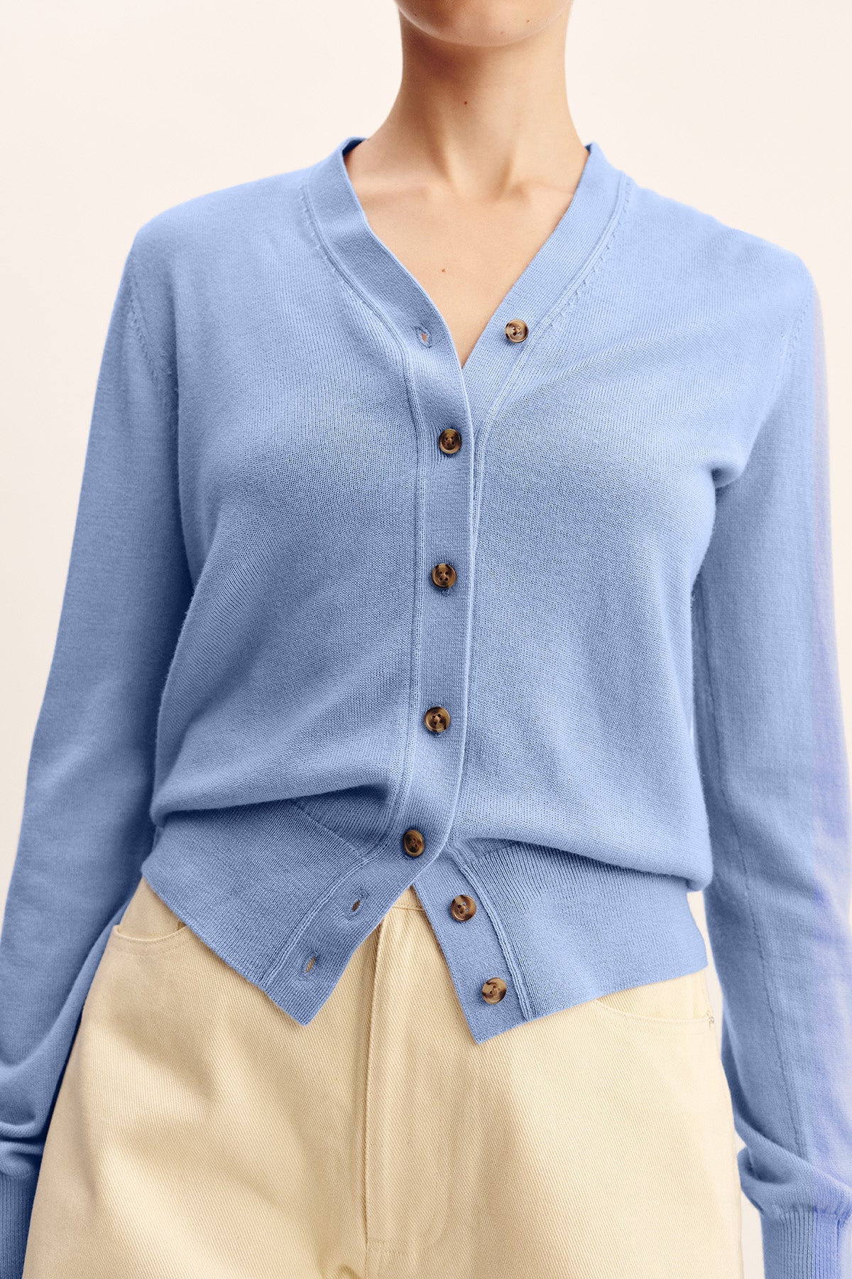 Posse - FINLEY CARDIGAN - BLUE - Image 6