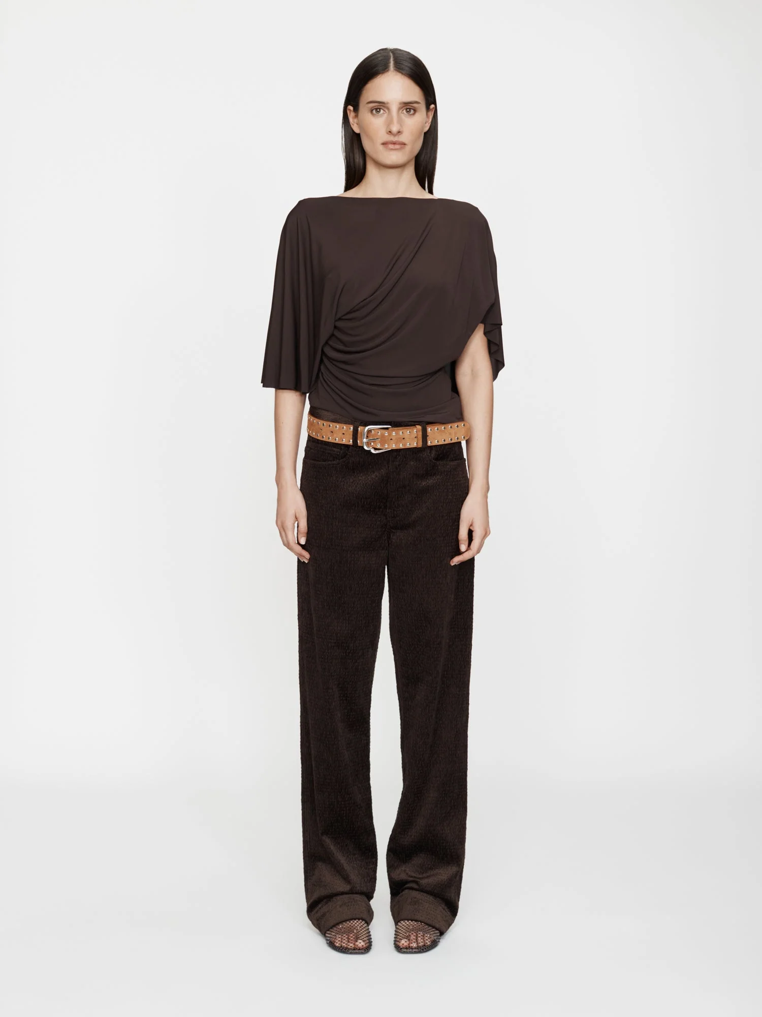 Christopher Esber - Fluted Jersey Top - Image 3