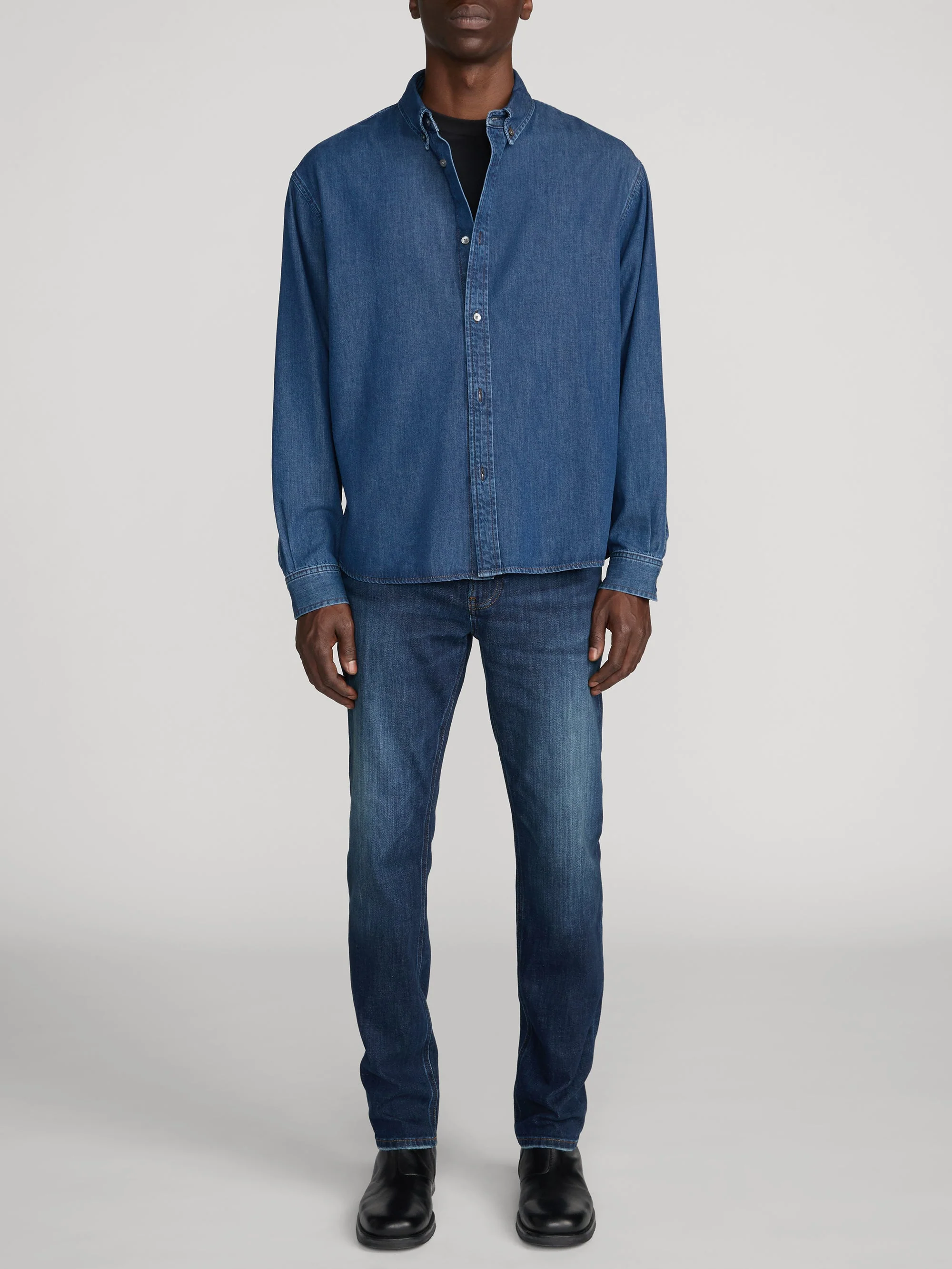 FRAME - Classic Denim Shirt - Image 2
