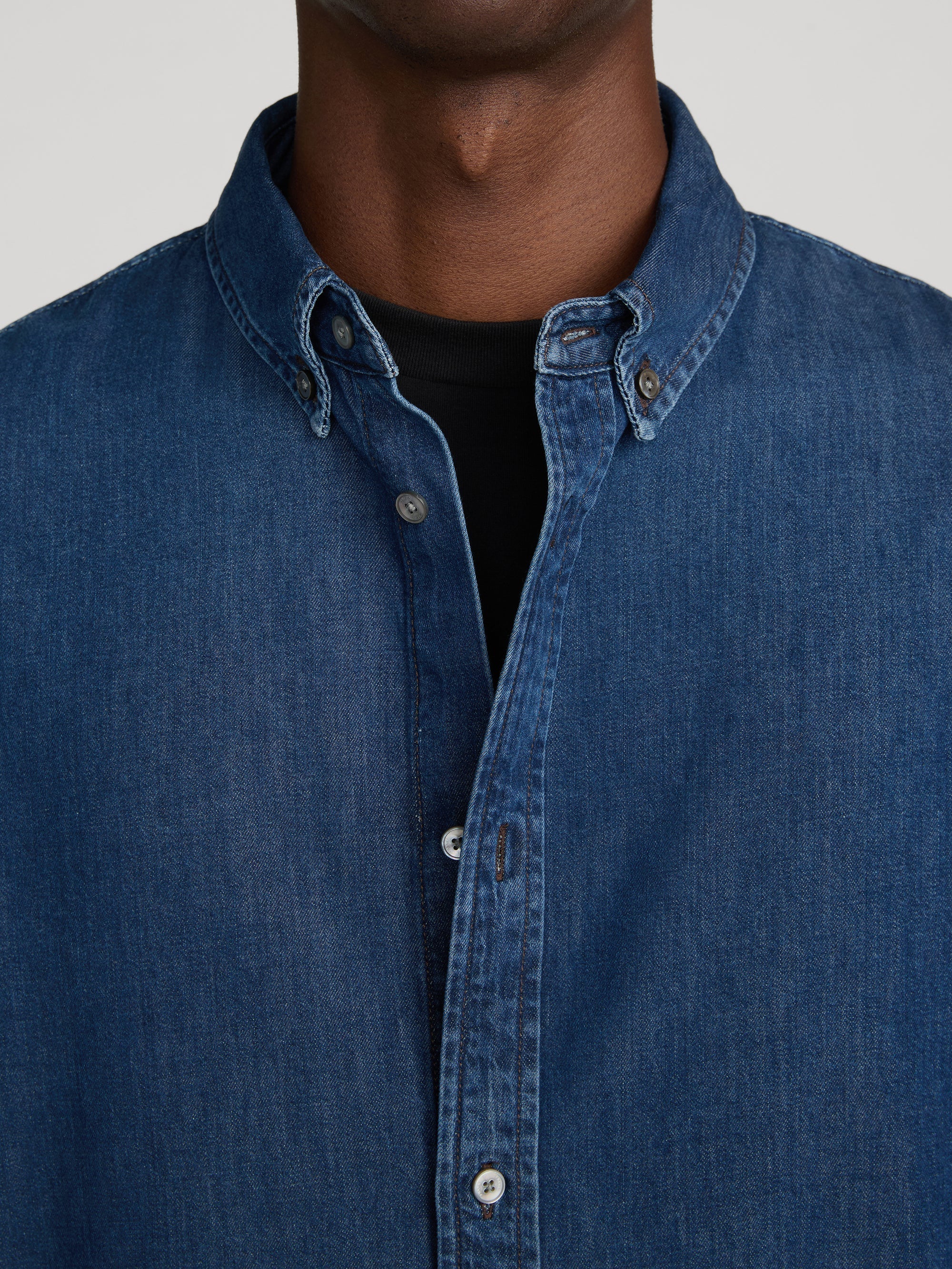 FRAME - Classic Denim Shirt - Image 5