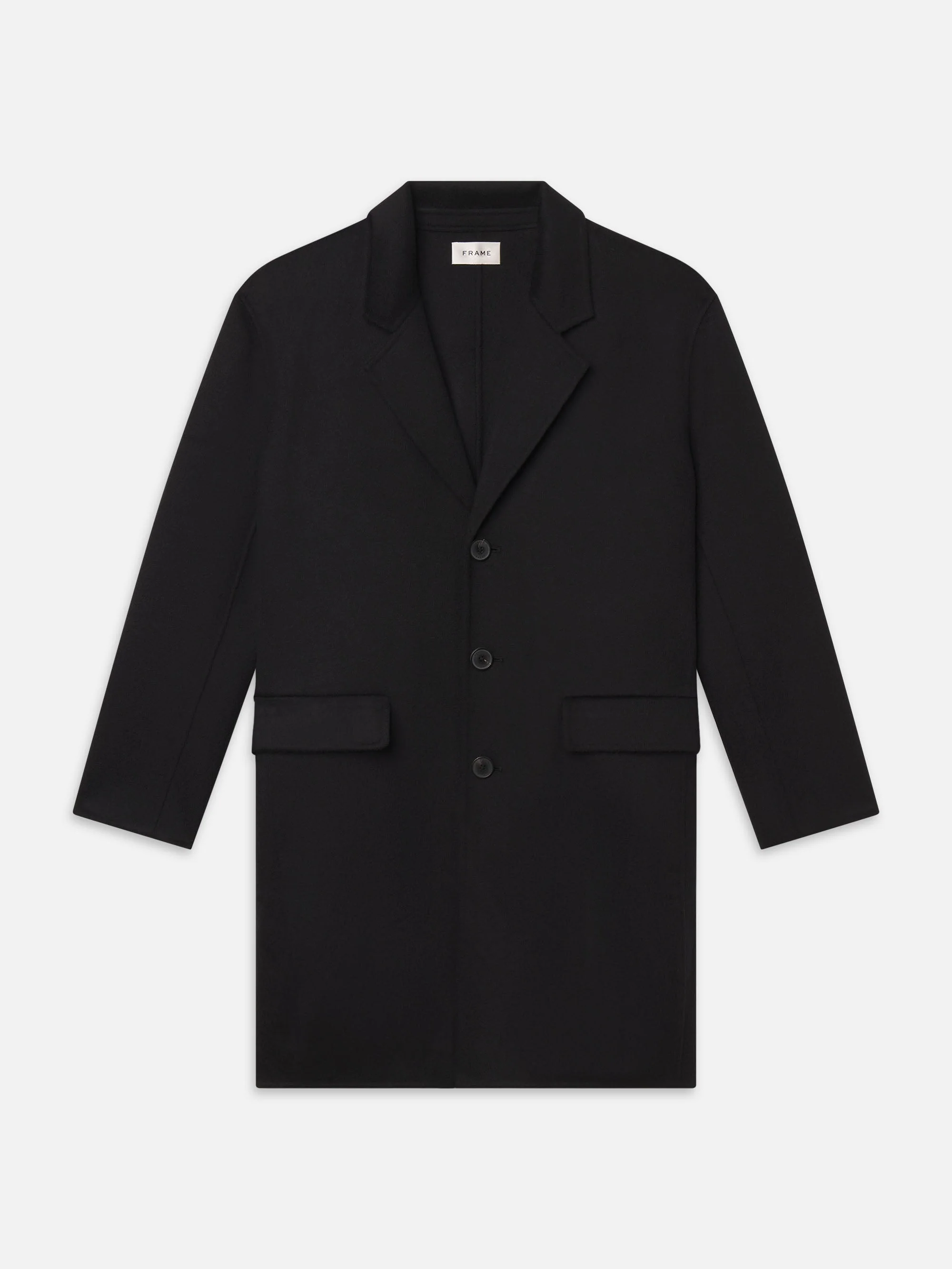 FRAME - Double Face Wool Overcoat