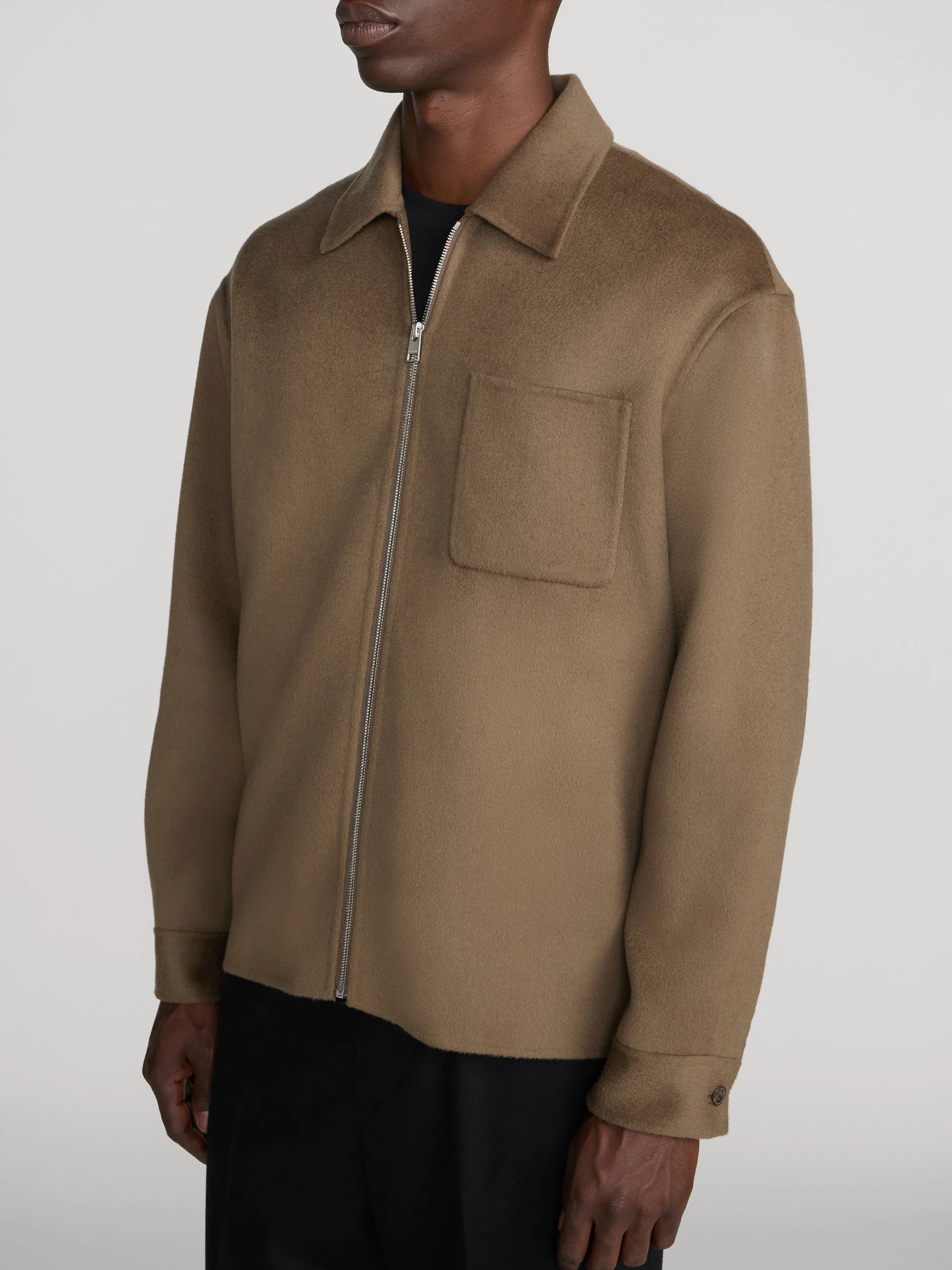 FRAME - Double Face Zip Shirt Jacket - Image 4