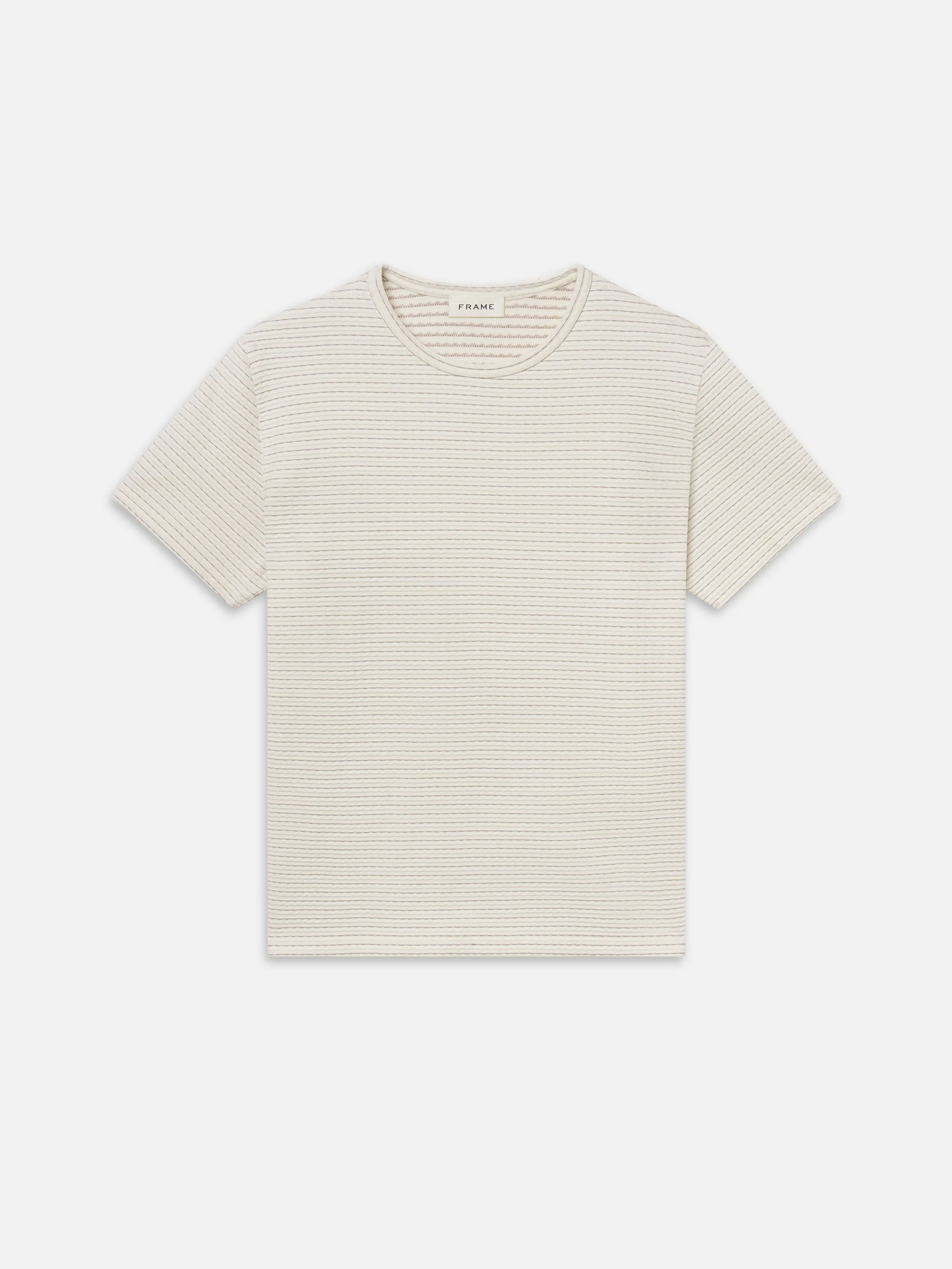 FRAME - Jacquard Stripe Tee - Image 2