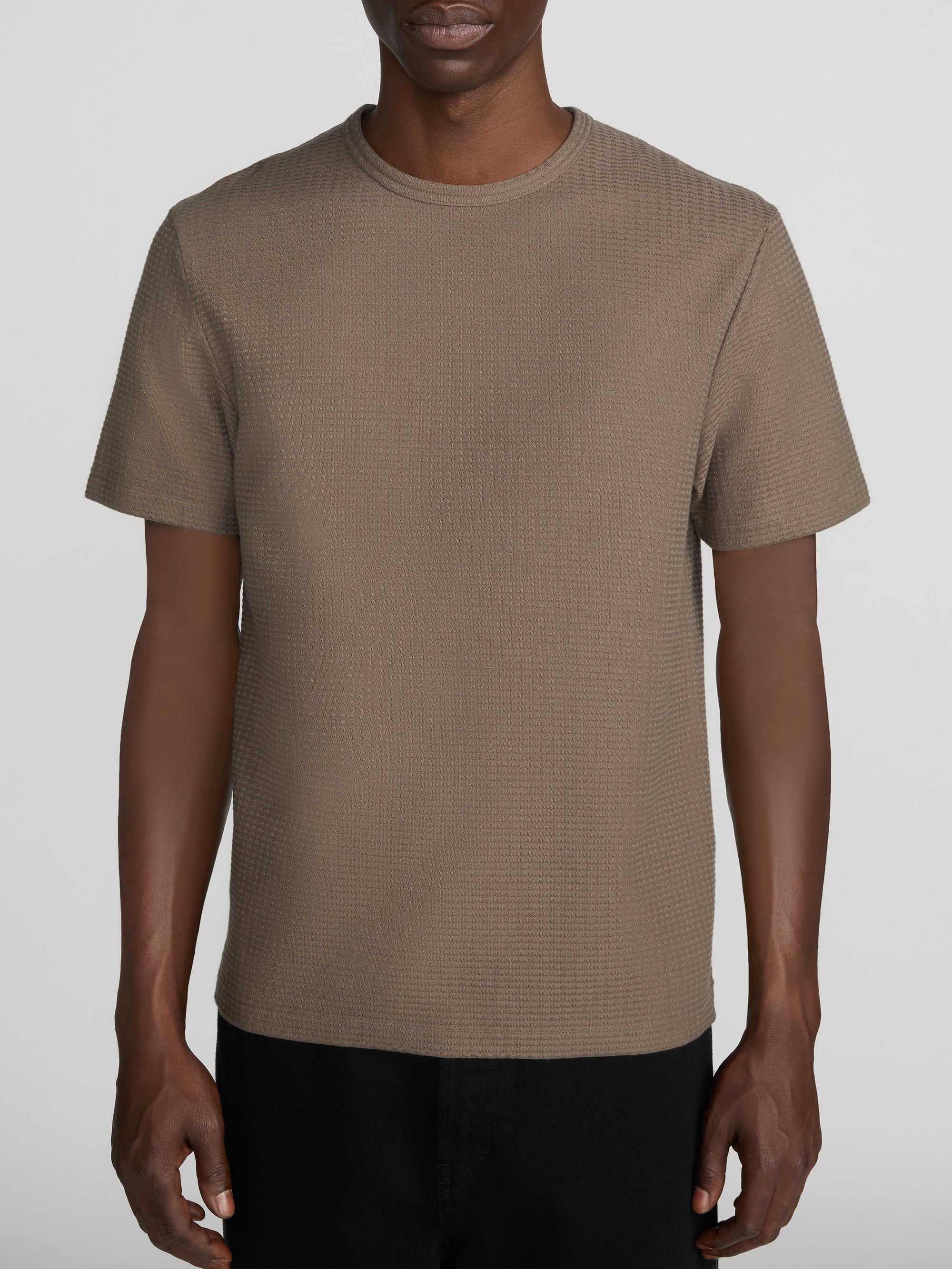 FRAME - Jacquard Stripe Tee - Image 3