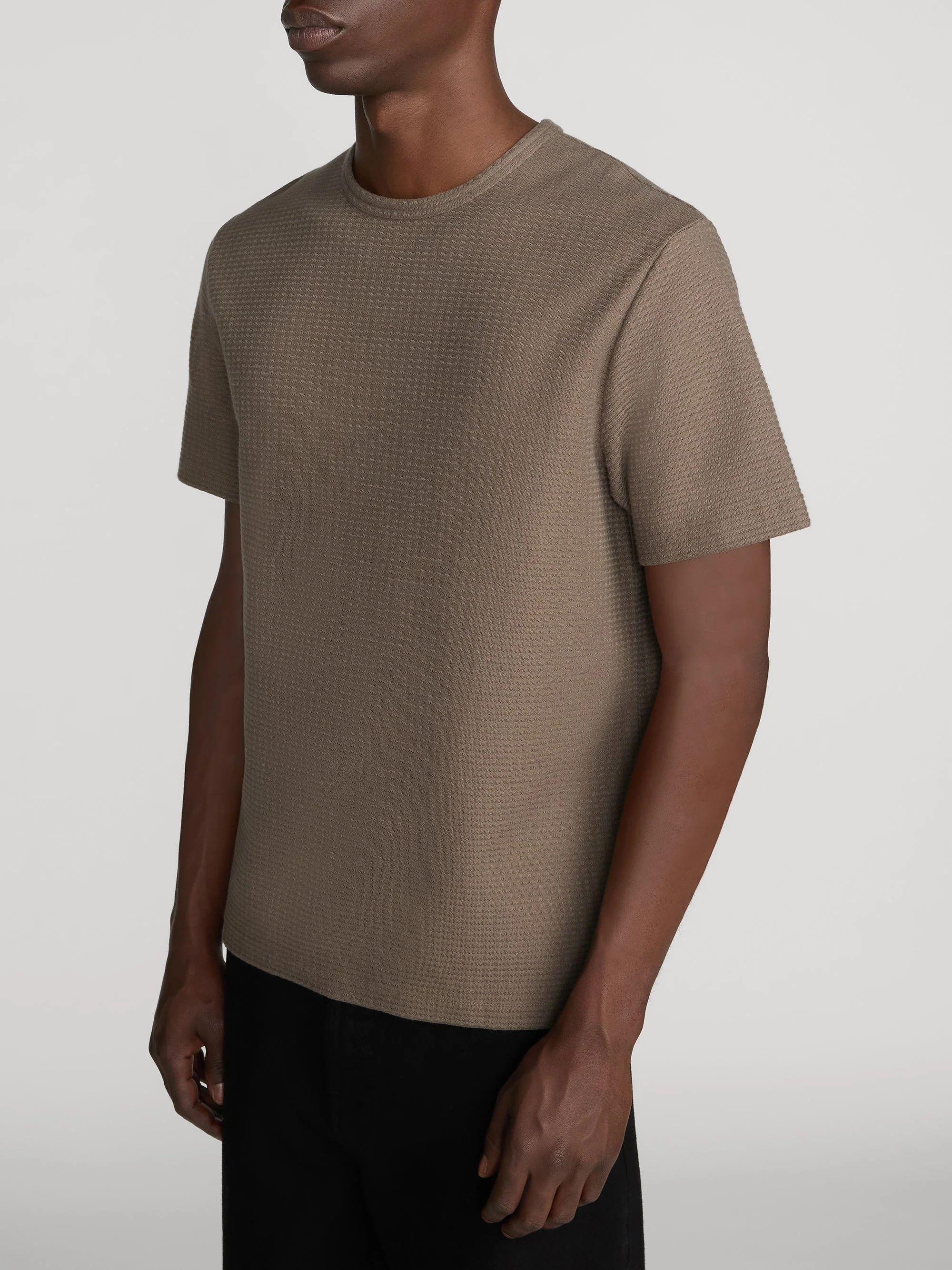 FRAME - Jacquard Stripe Tee - Image 4