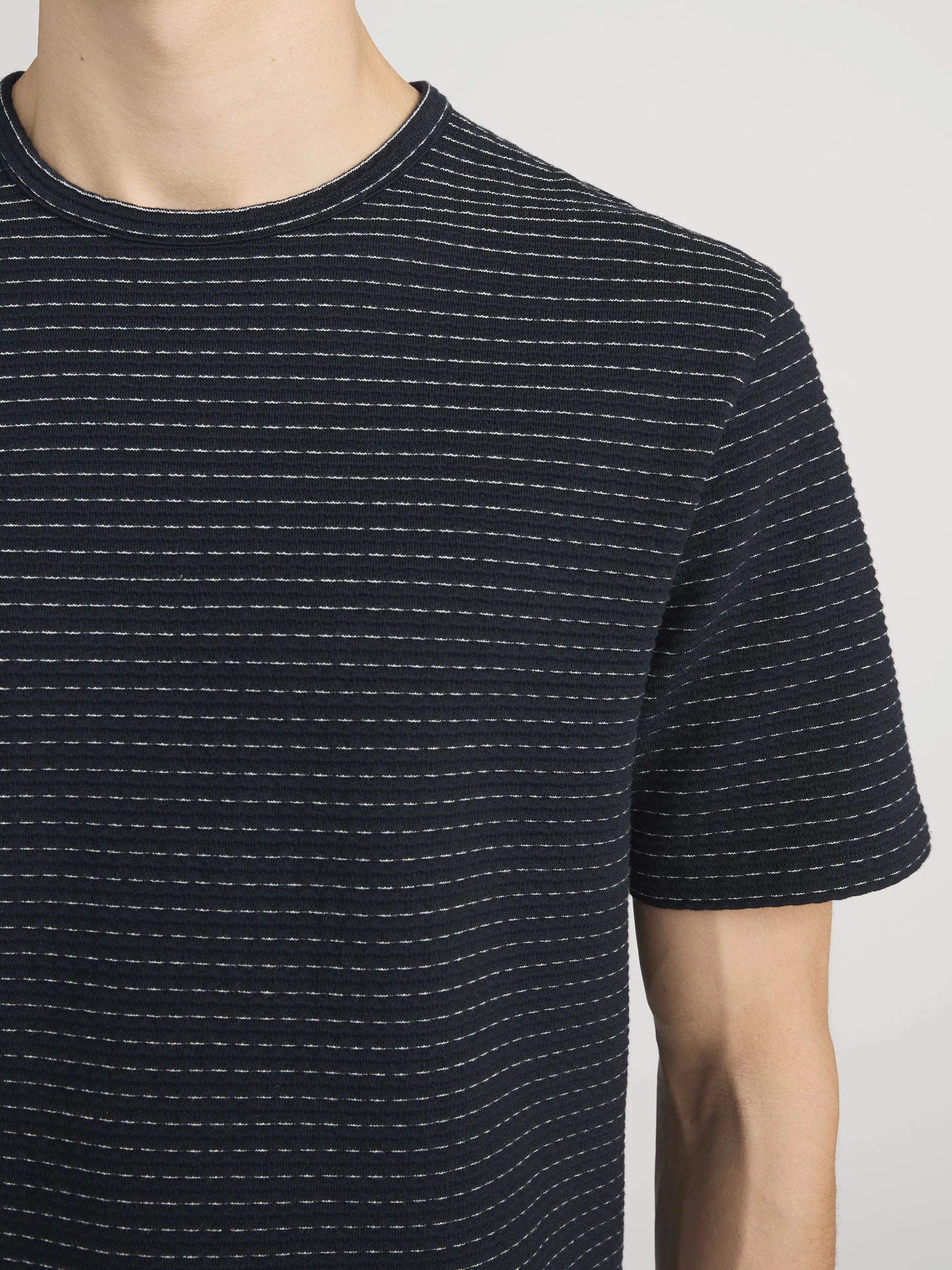 FRAME - Jacquard Stripe Tee - Image 5