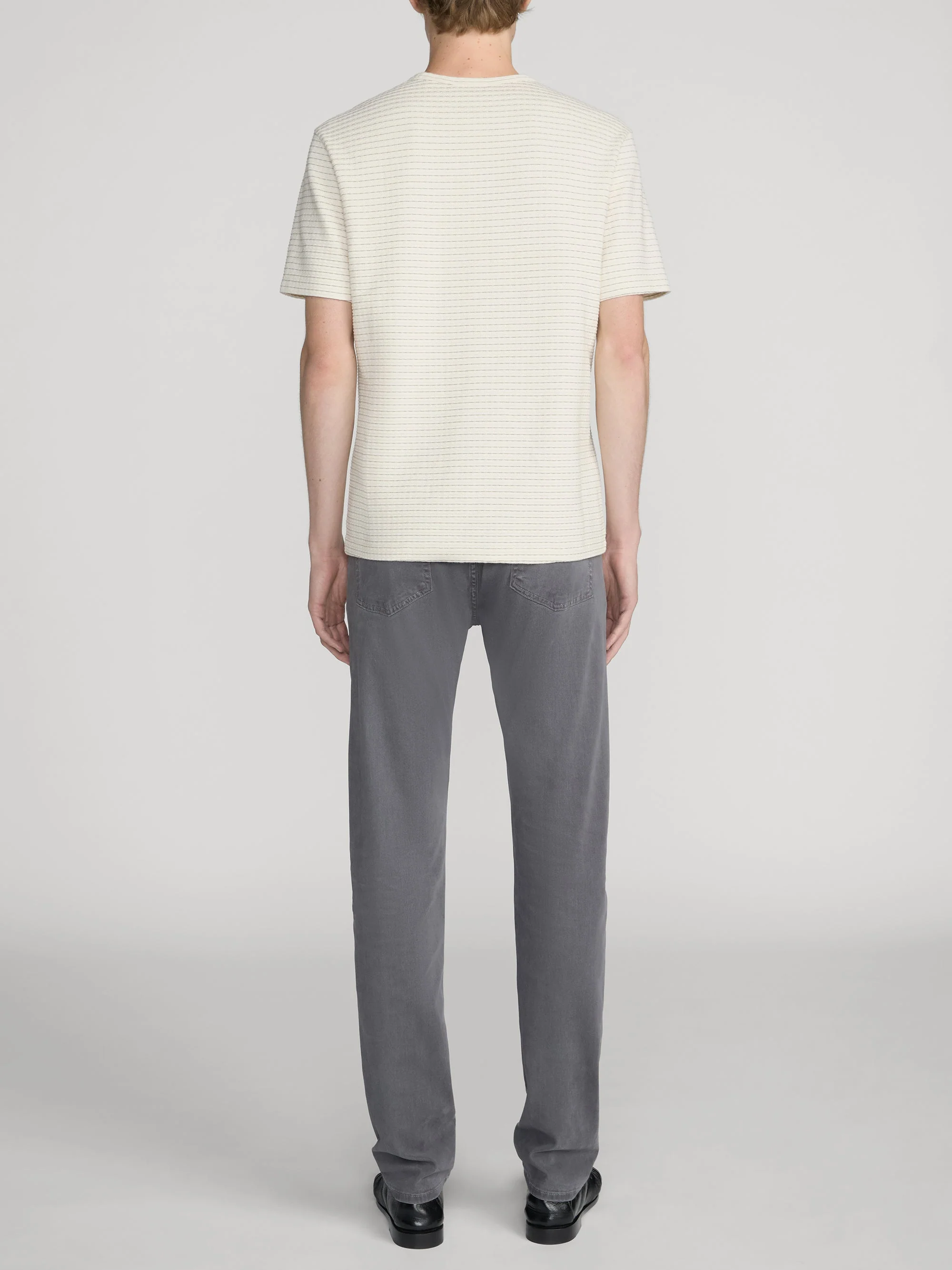FRAME - Jacquard Stripe Tee - Image 6
