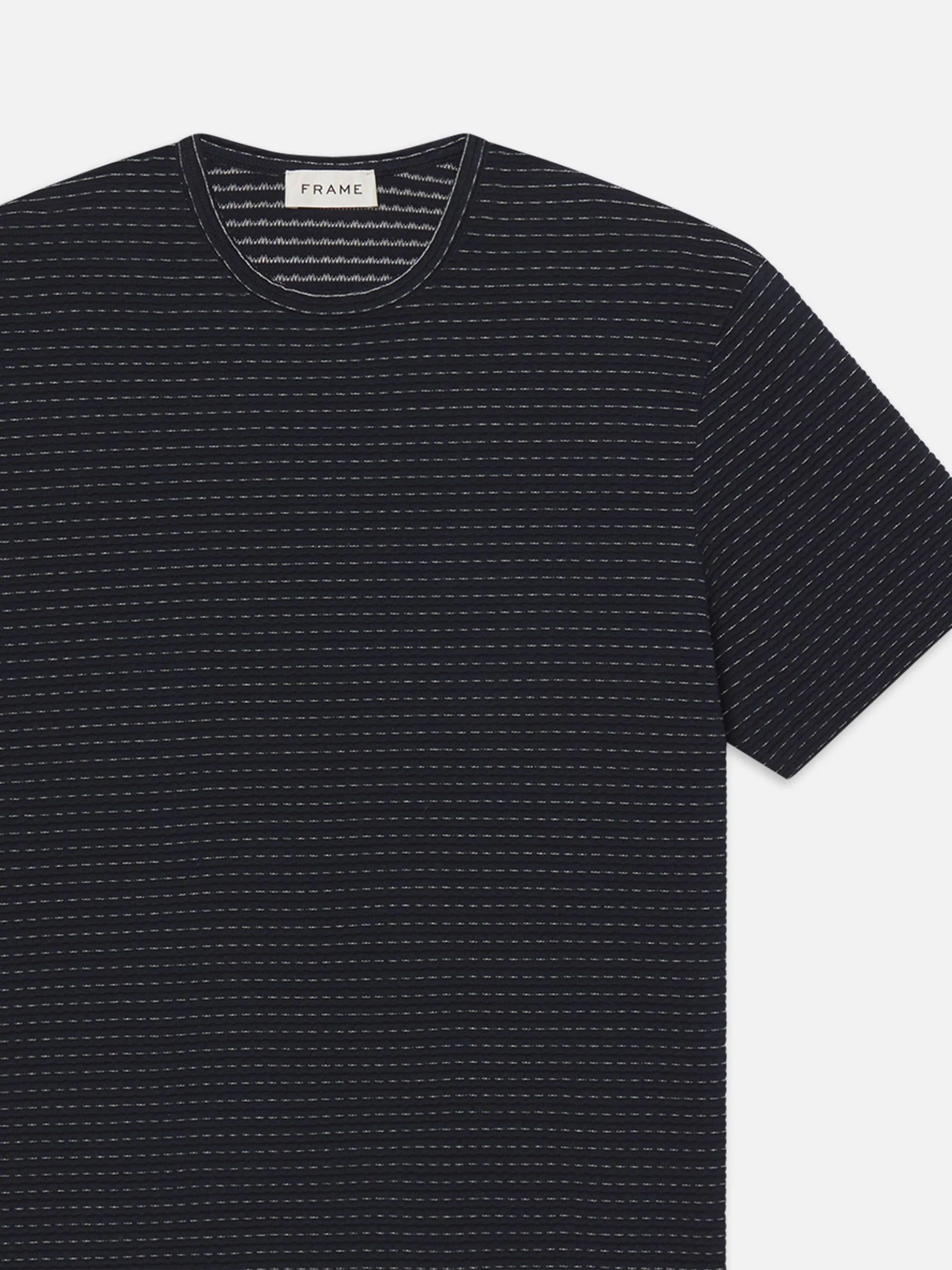 FRAME - Jacquard Stripe Tee - Image 8