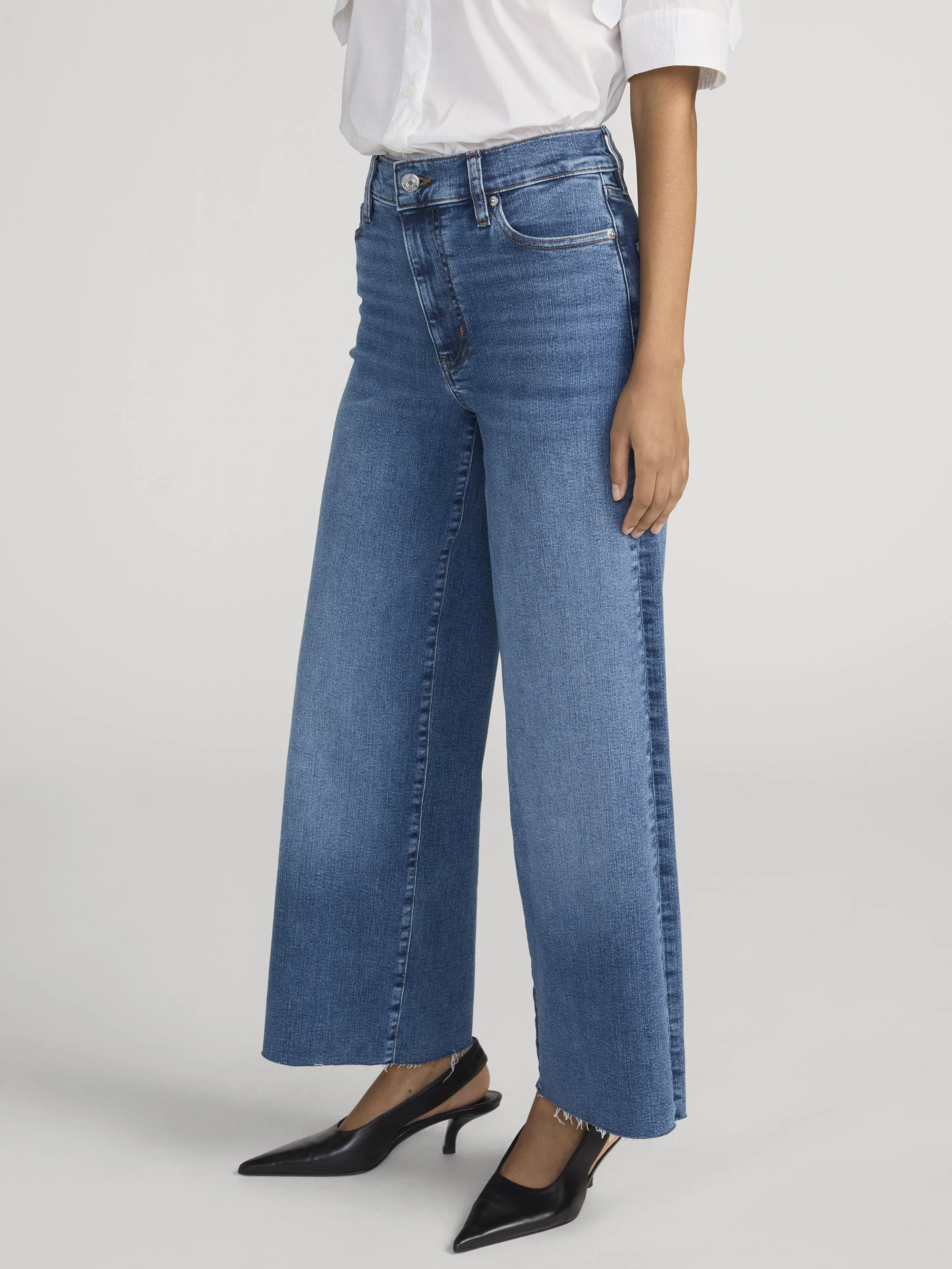 FRAME - Le Pixie Slim Palazzo - Image 4