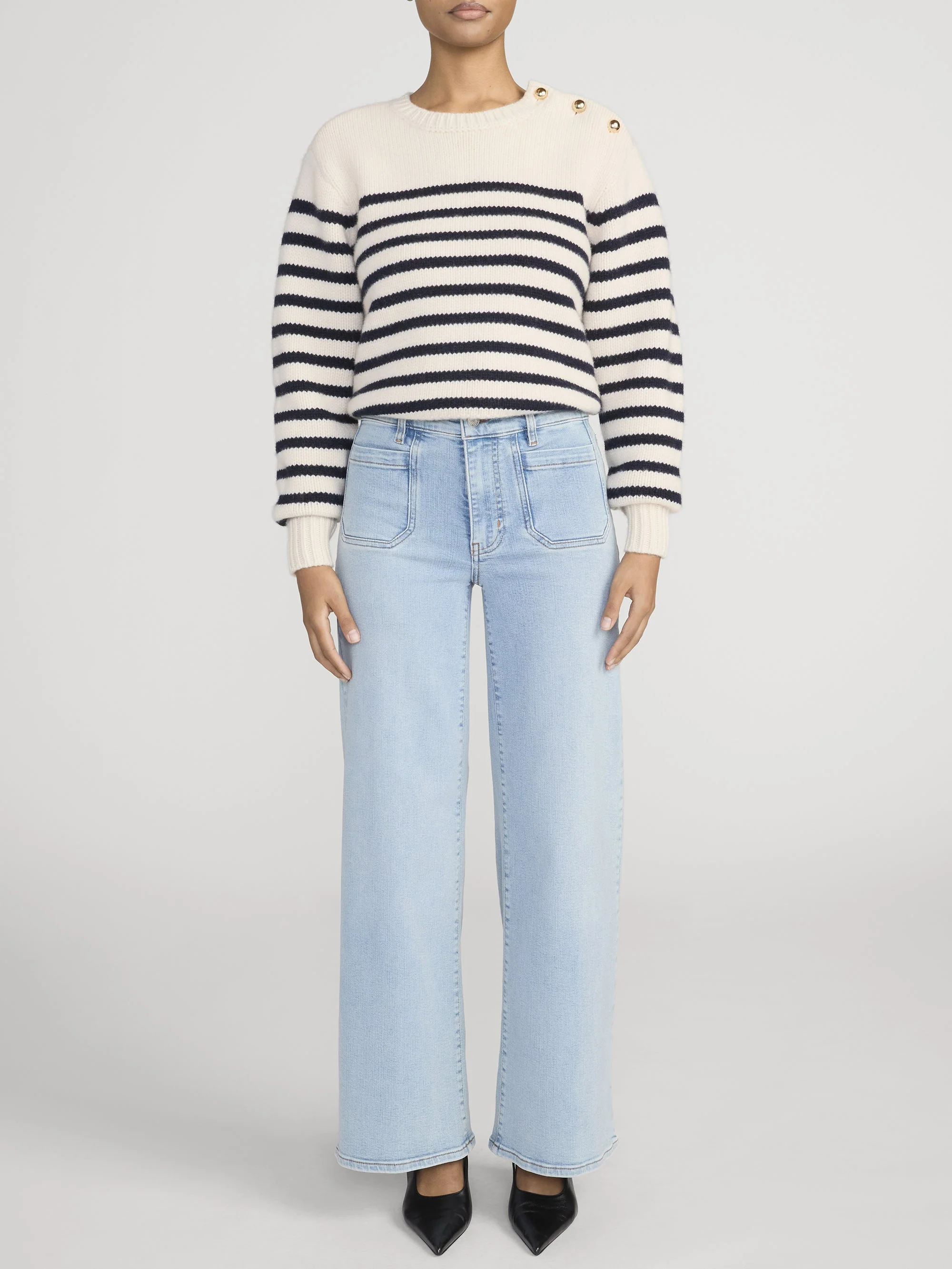 FRAME - Le Pixie Slim Palazzo Modernist Pocket - Image 2