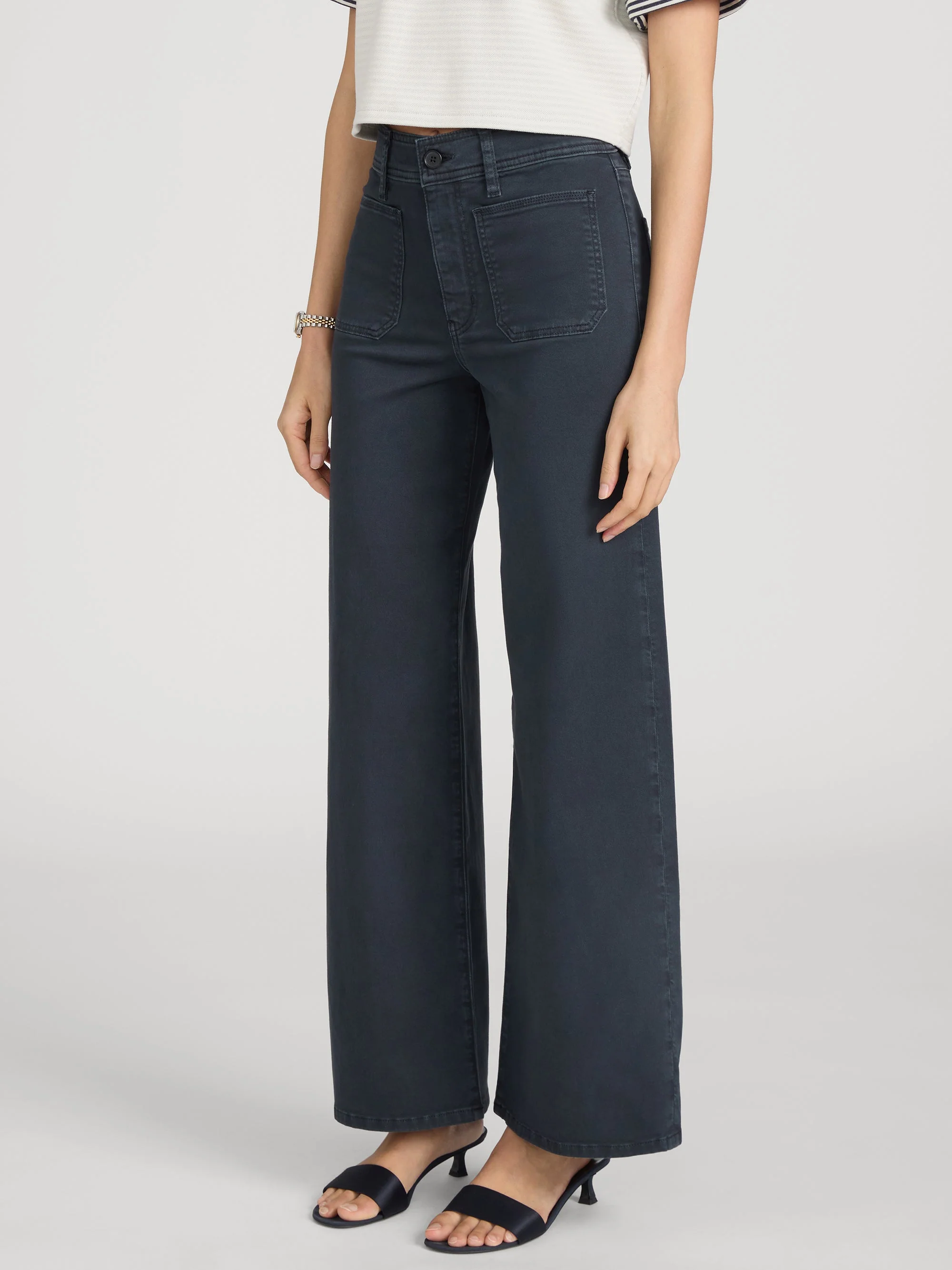 FRAME - Le Slim Palazzo Harbor Pocket - Image 4