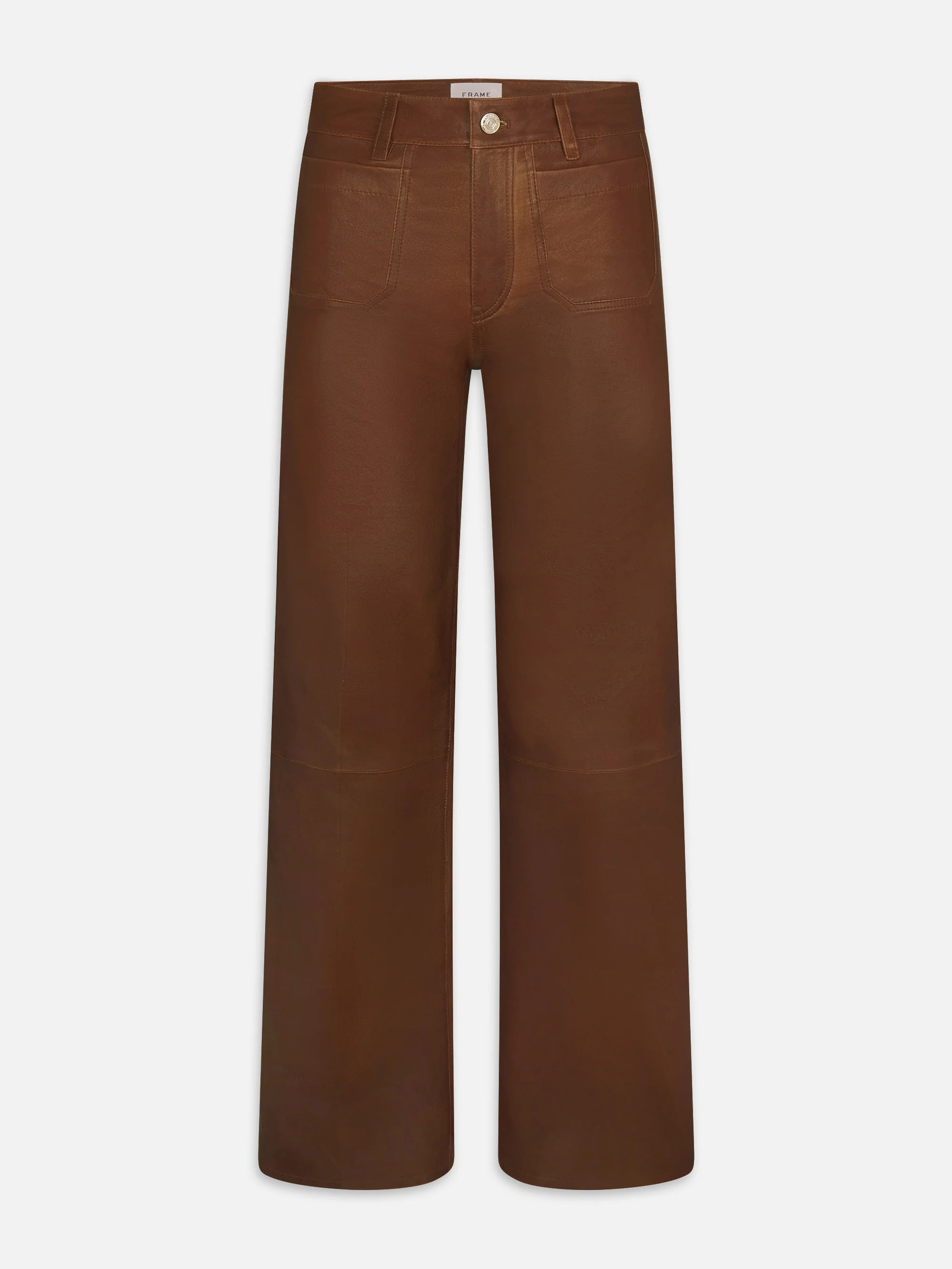 FRAME - Le Slim Palazzo Modernist Pocket Leather - Image 2