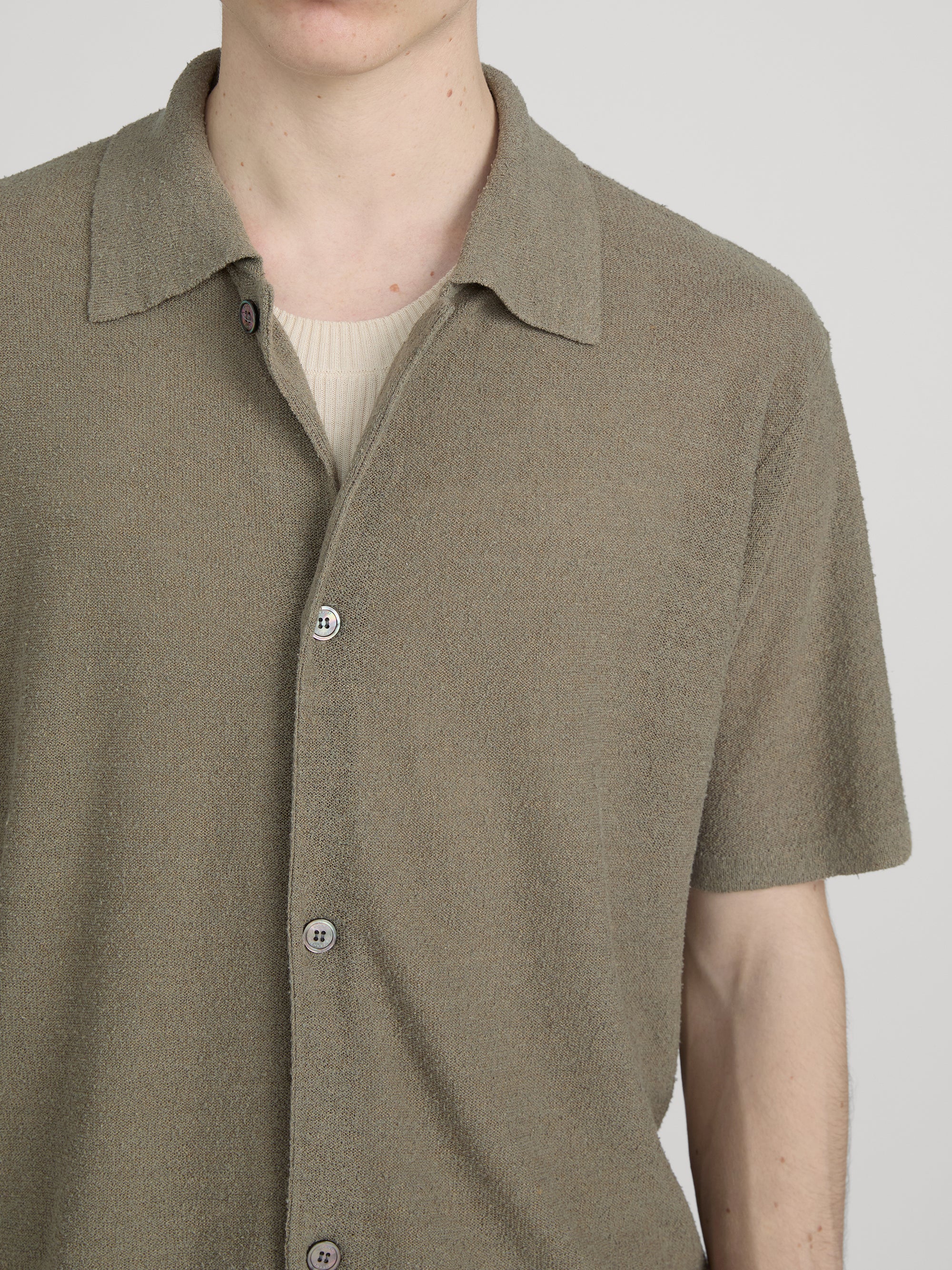 FRAME - Light Cotton Silk Cardigan - Image 4