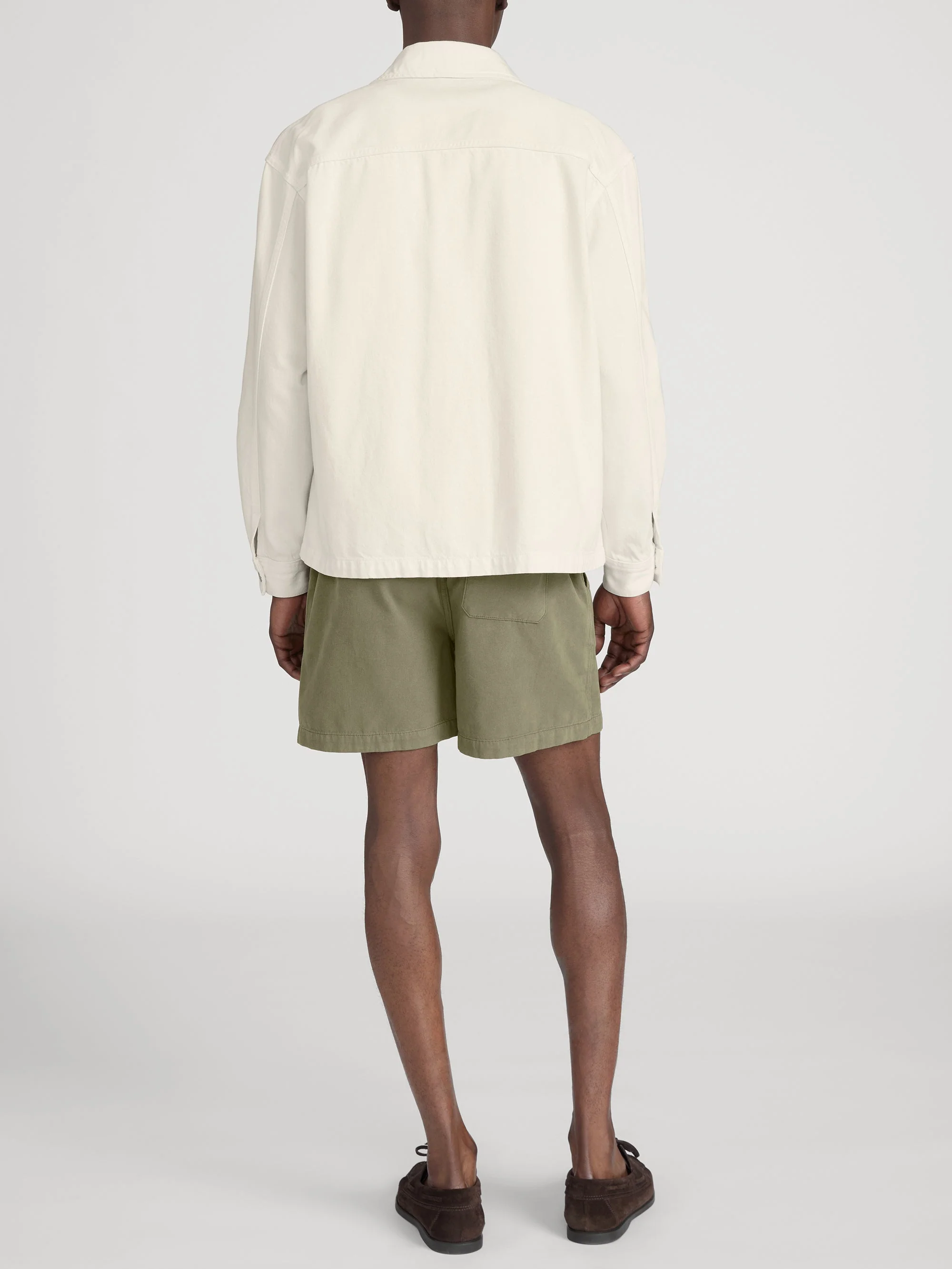 FRAME - Linen Blend Shirt Jacket - Image 6