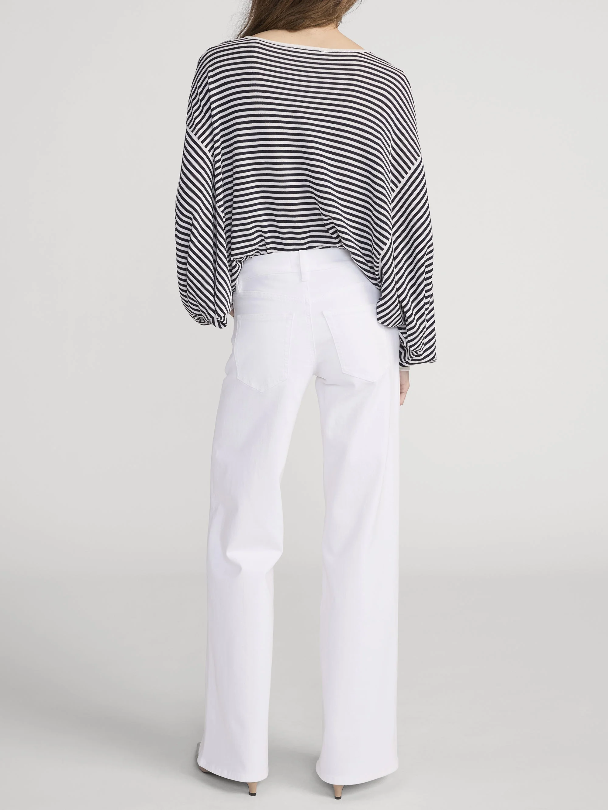 FRAME - Low Rise Le Slim Palazzo - Image 6