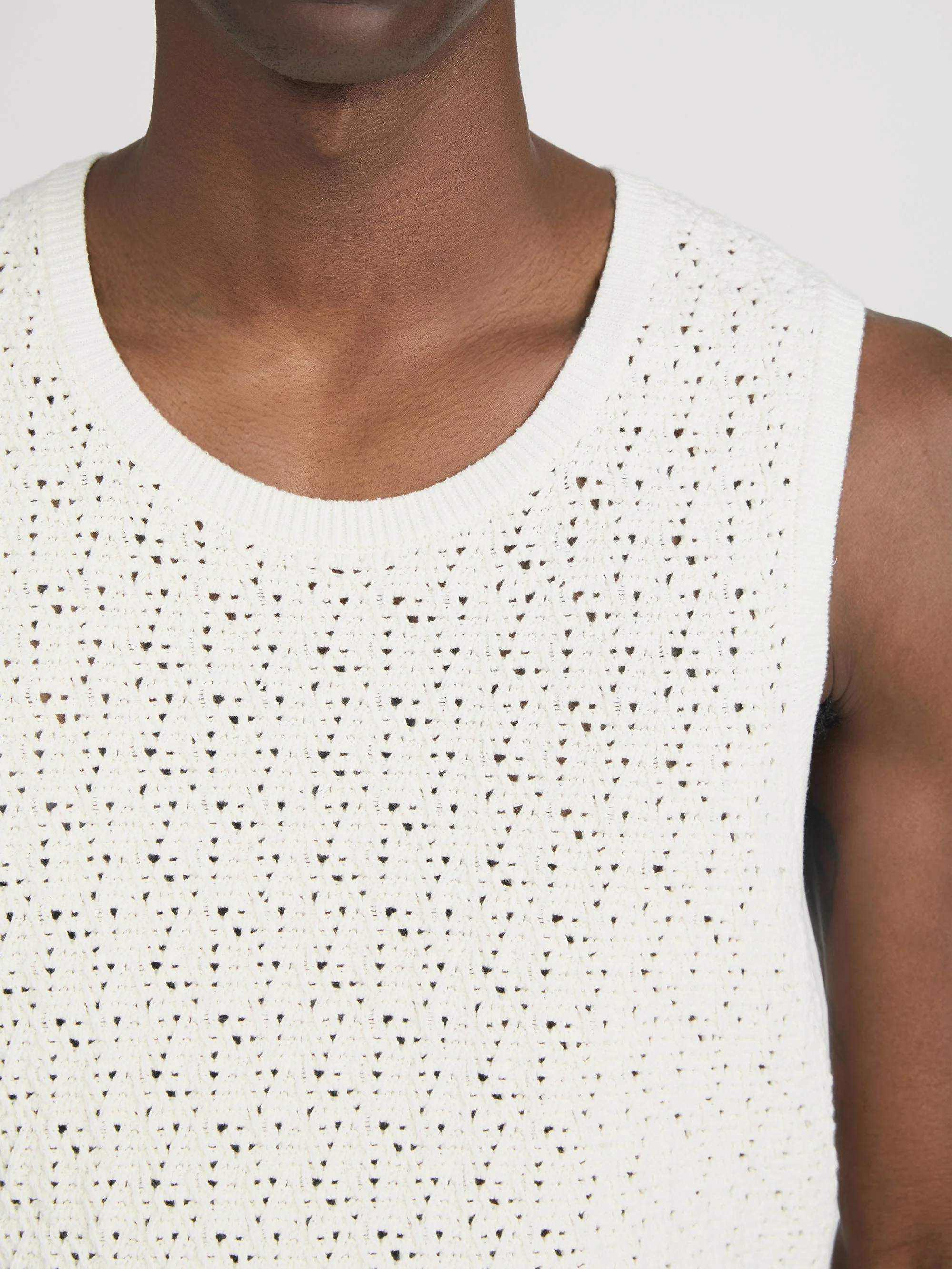 FRAME - Open Stitch Tank - Image 5
