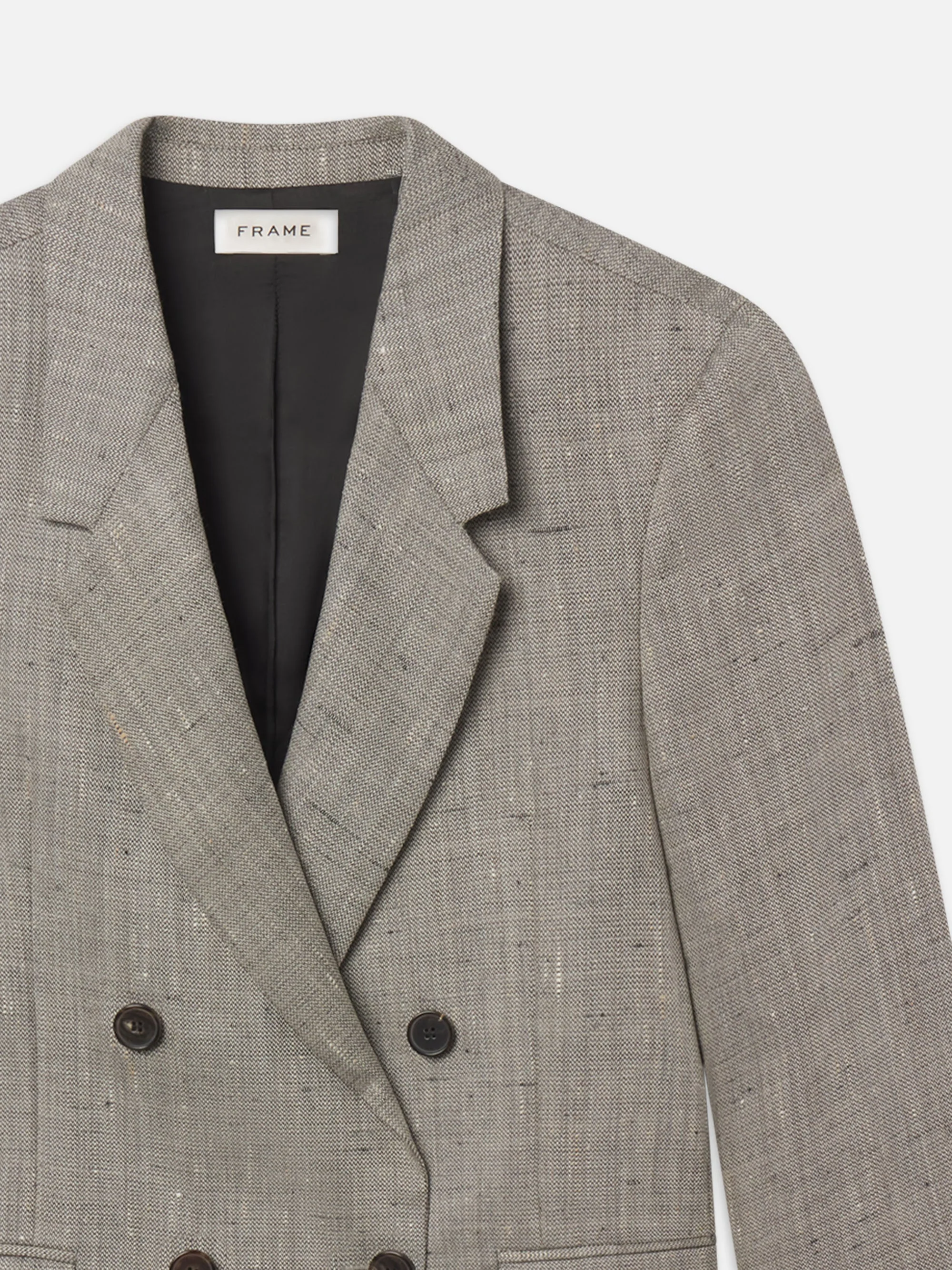 FRAME - Retro Double Breasted Blazer - Image 7