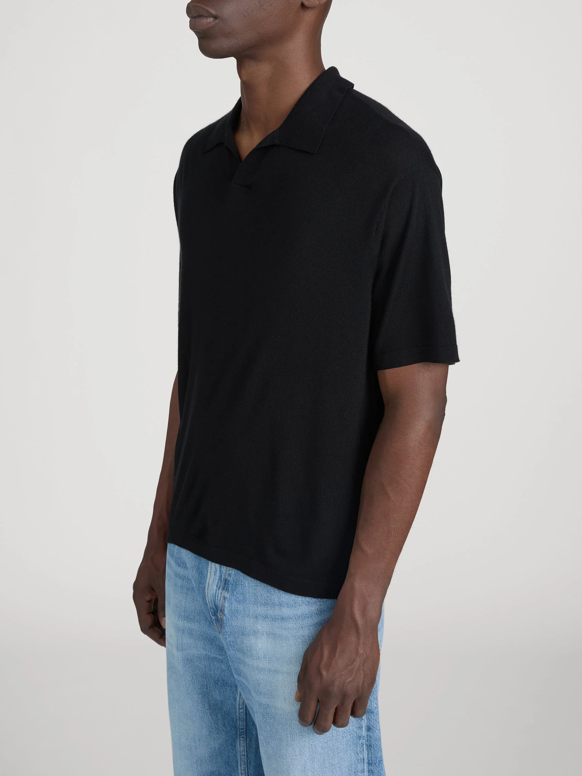 FRAME - Superfine Polo Sweater - Image 4