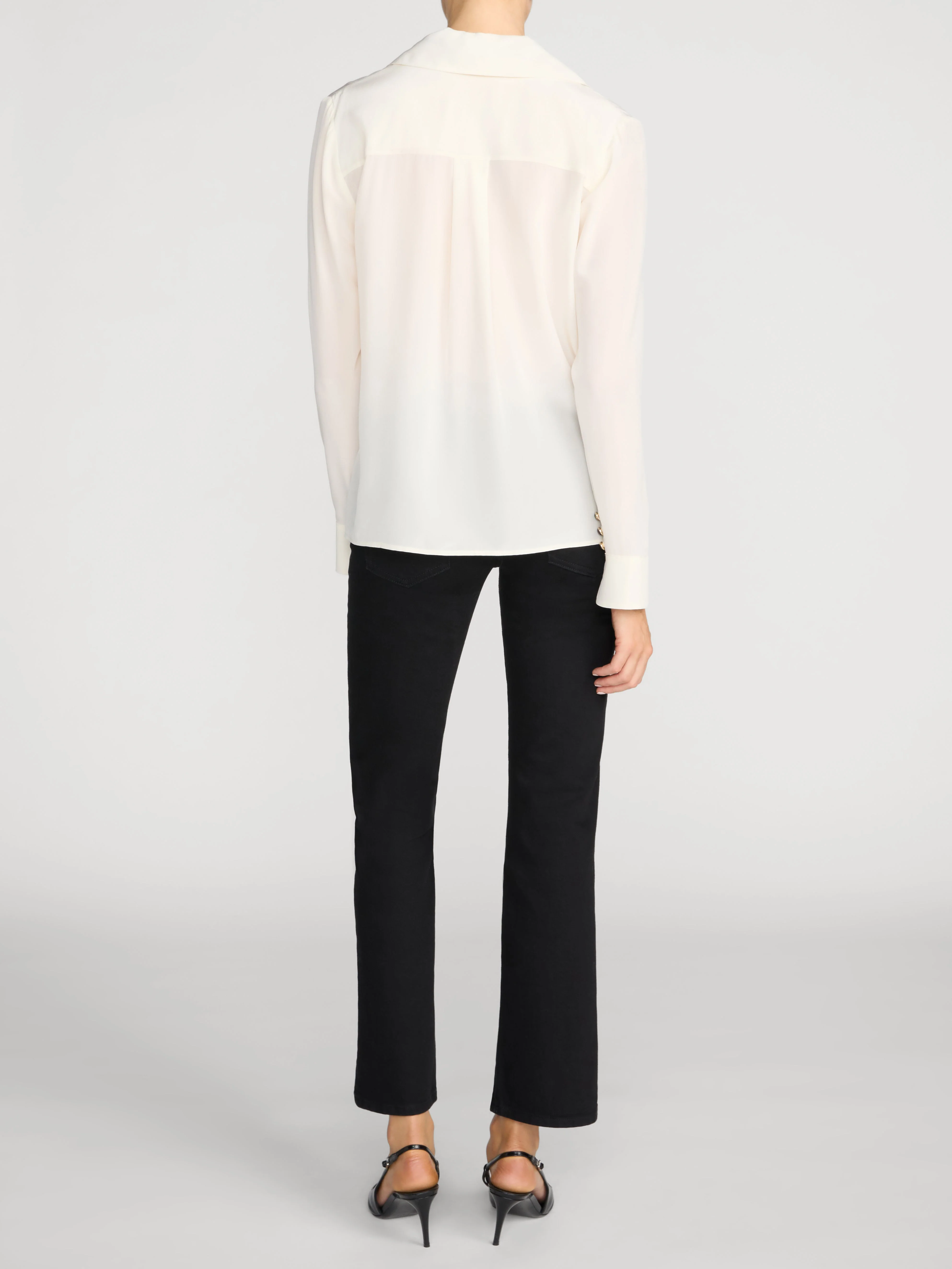 FRAME - The Contrast Tie Shirt - Image 6
