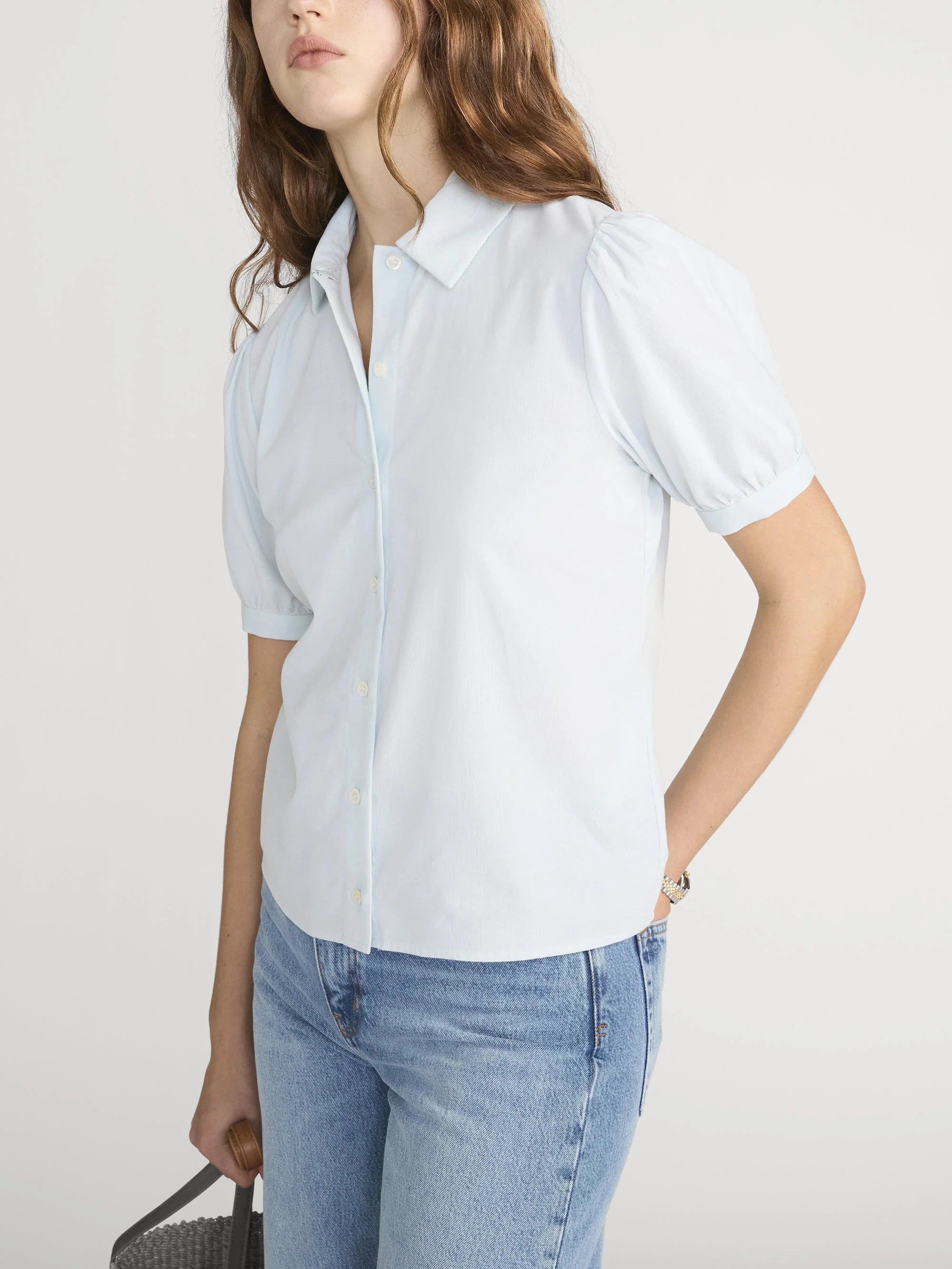FRAME - The Cord Staple Blouse - Image 4