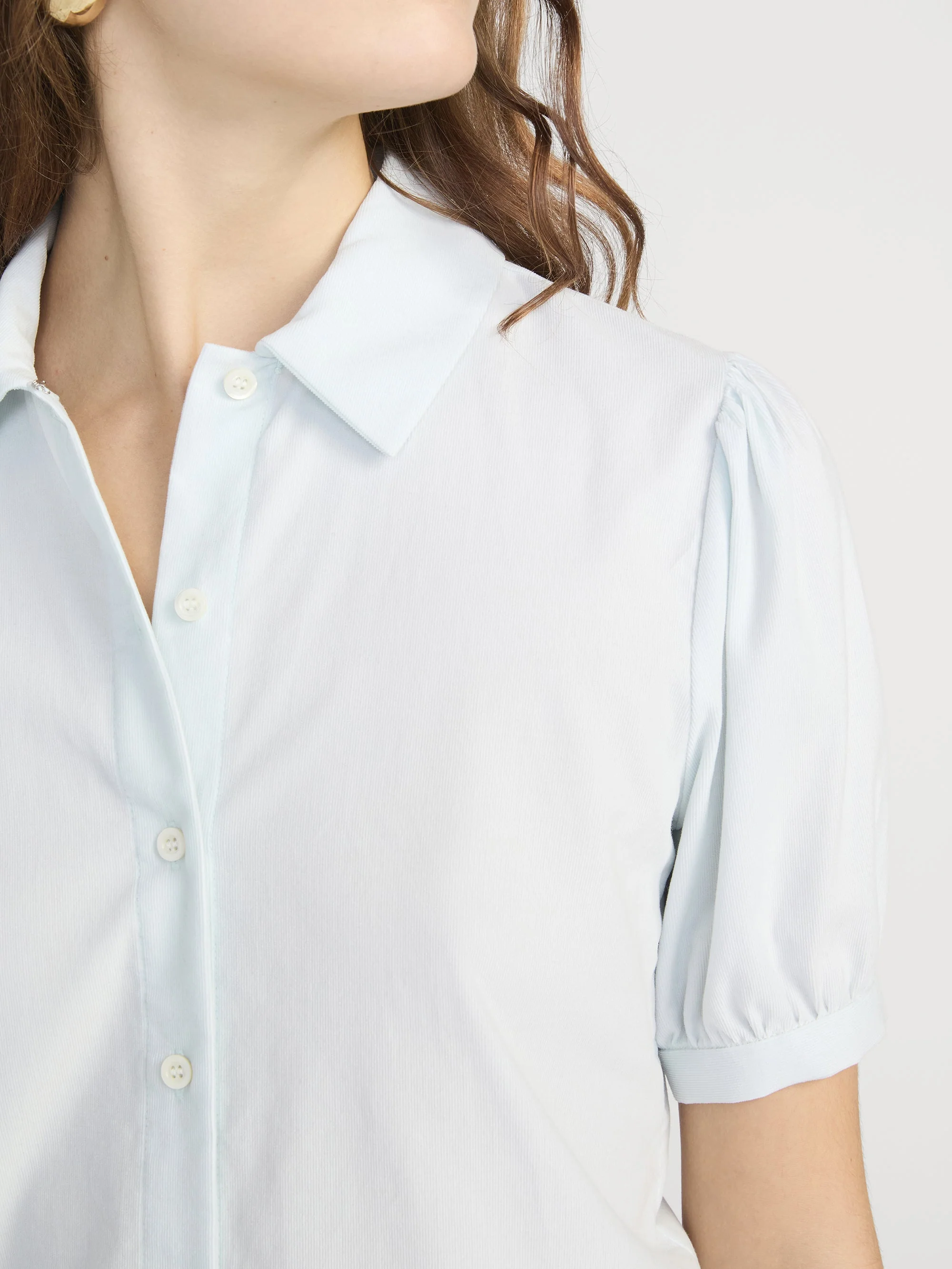 FRAME - The Cord Staple Blouse - Image 5