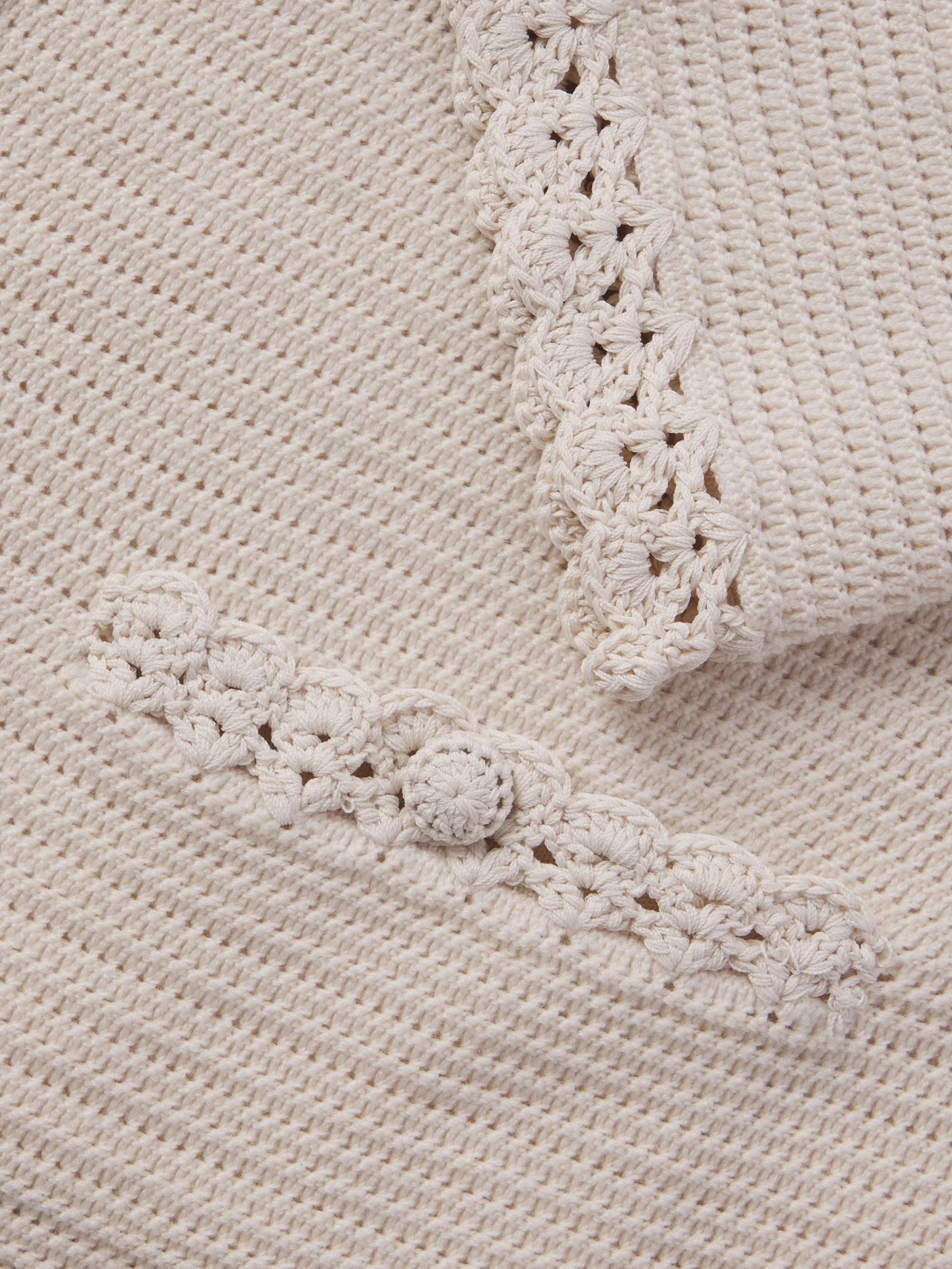 FRAME - The Crochet Trim Jacket - Image 4