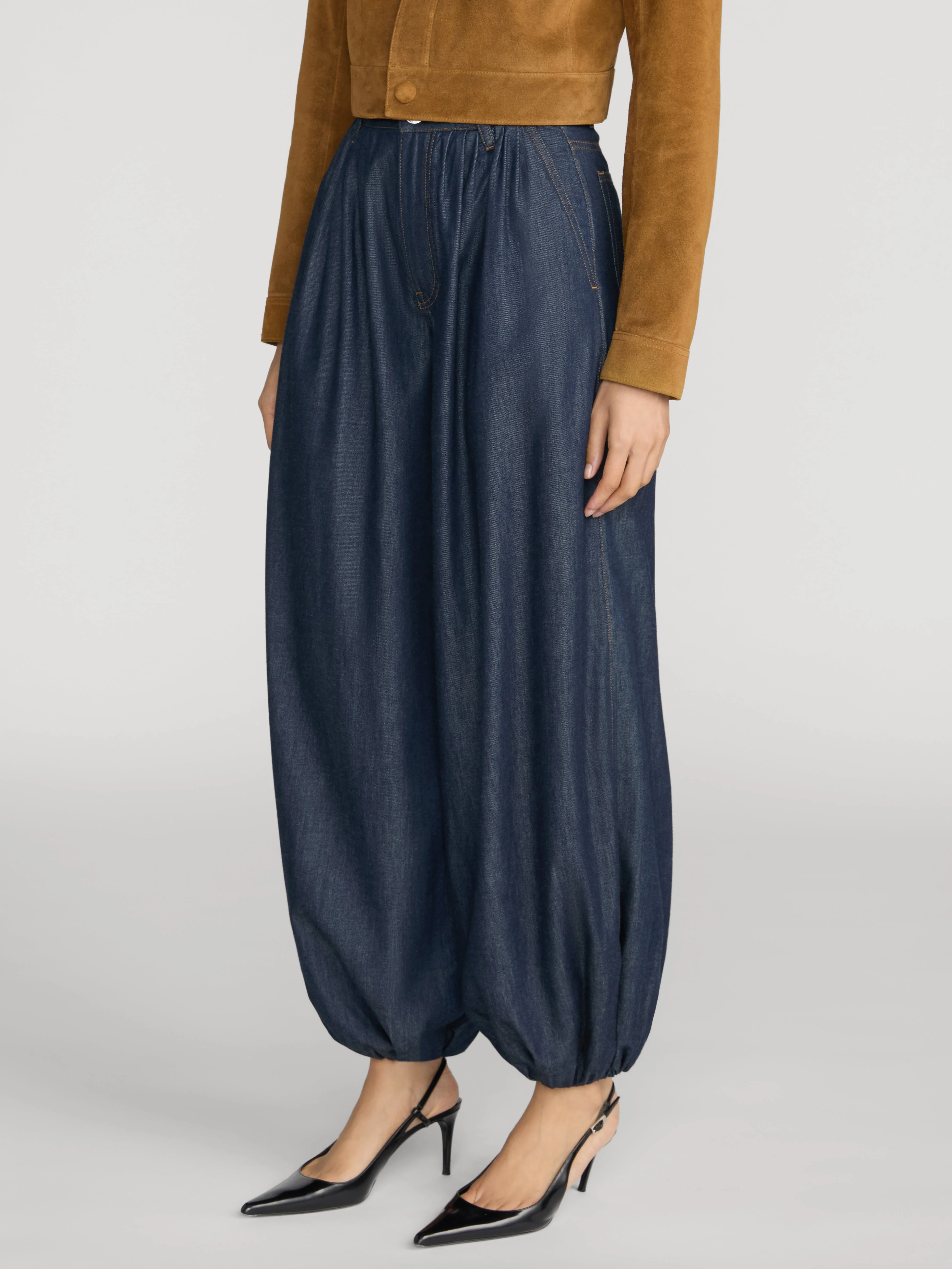 FRAME - The Denim Balloon Pant - Image 4