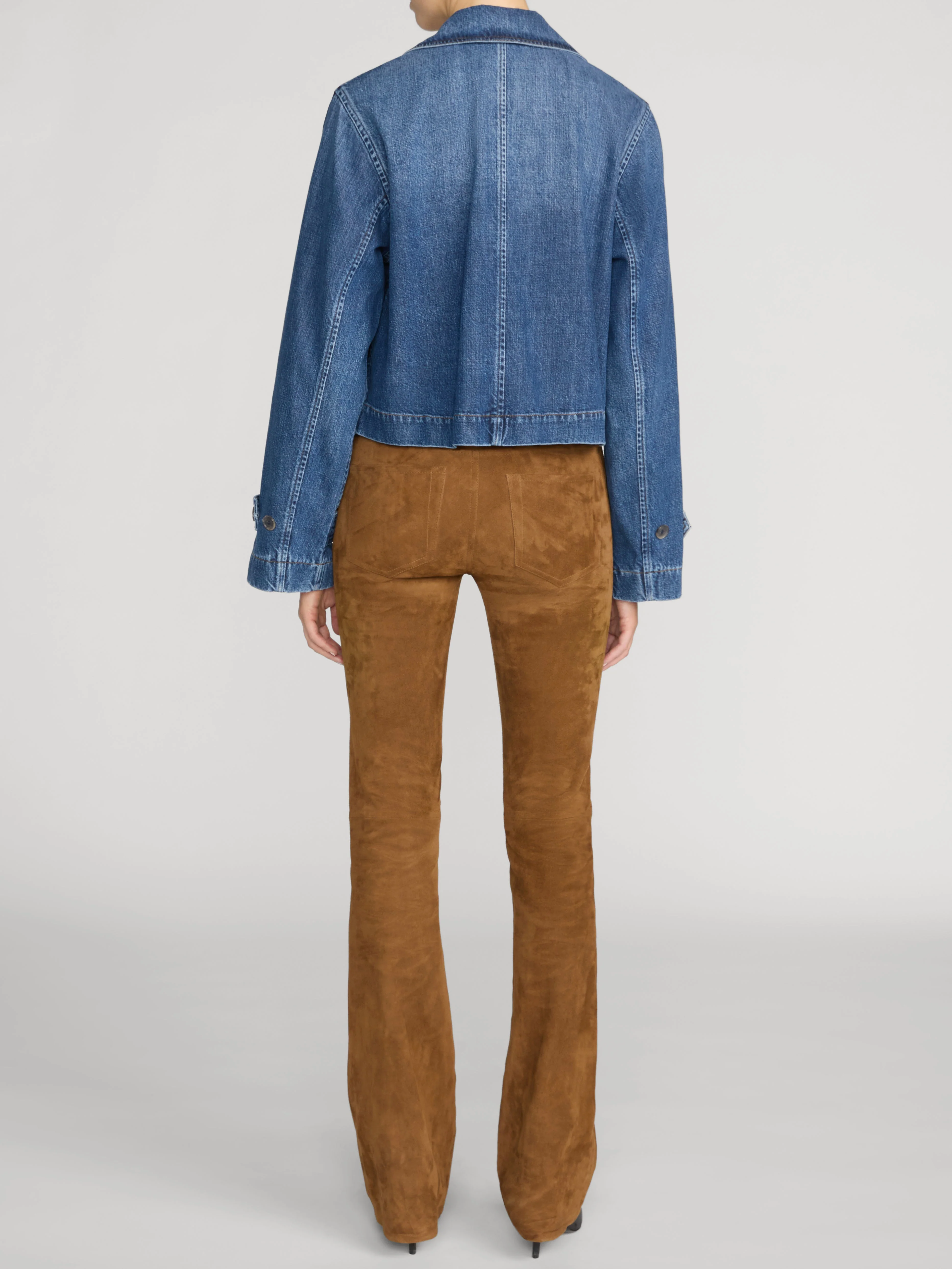 FRAME - The Denim Uniform Trench - Image 6