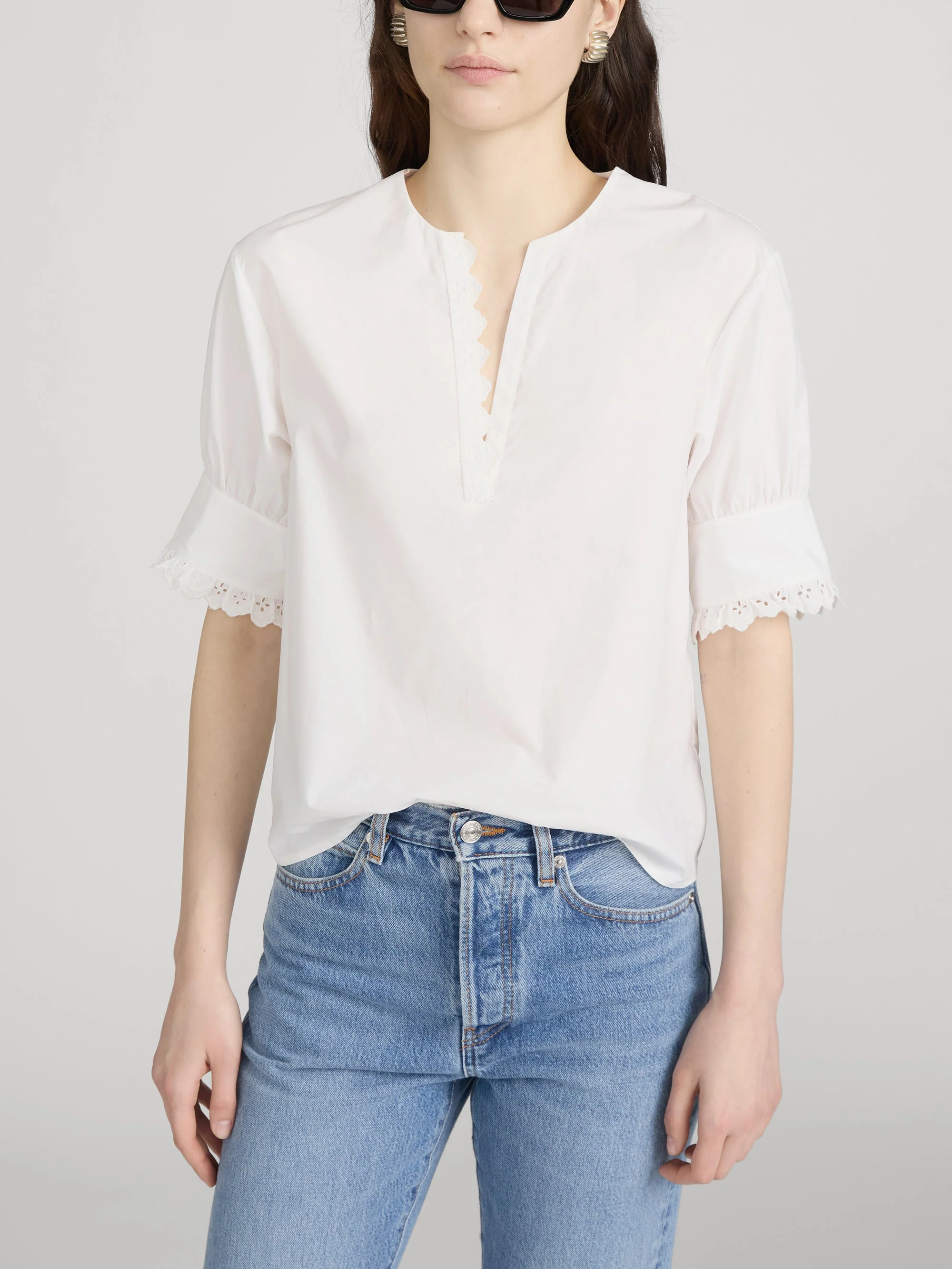 FRAME - The Keepsake Popover Top - Image 3