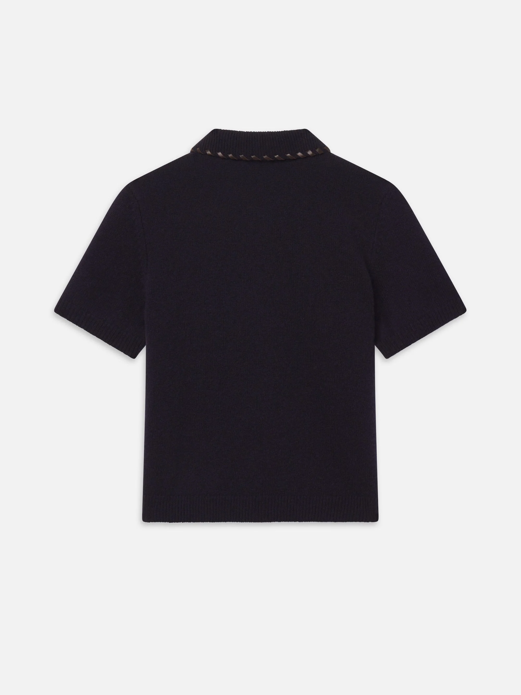 FRAME - The Leather Stitch Polo - Image 3