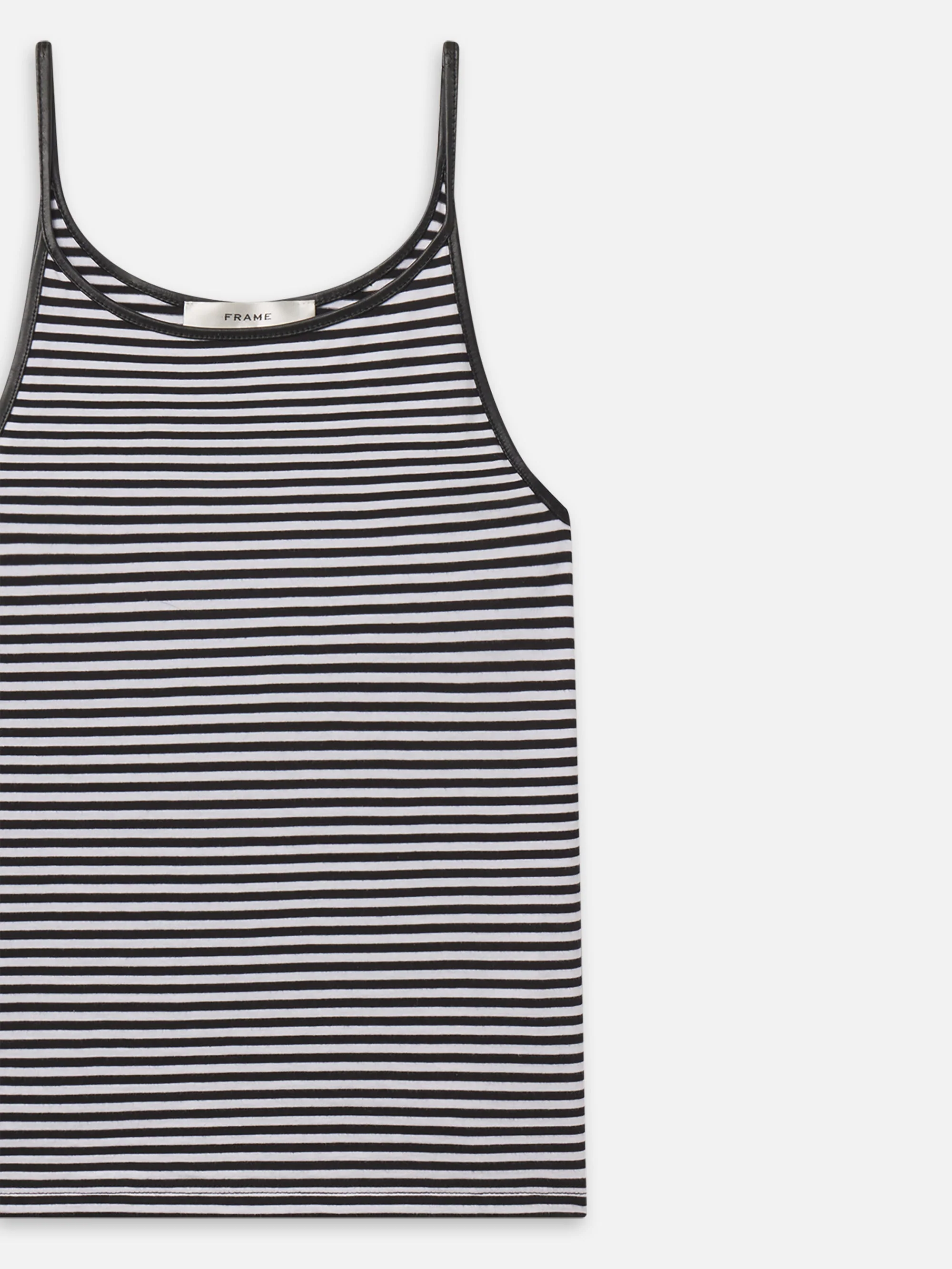 FRAME - The Leather Trim Tank - Image 2