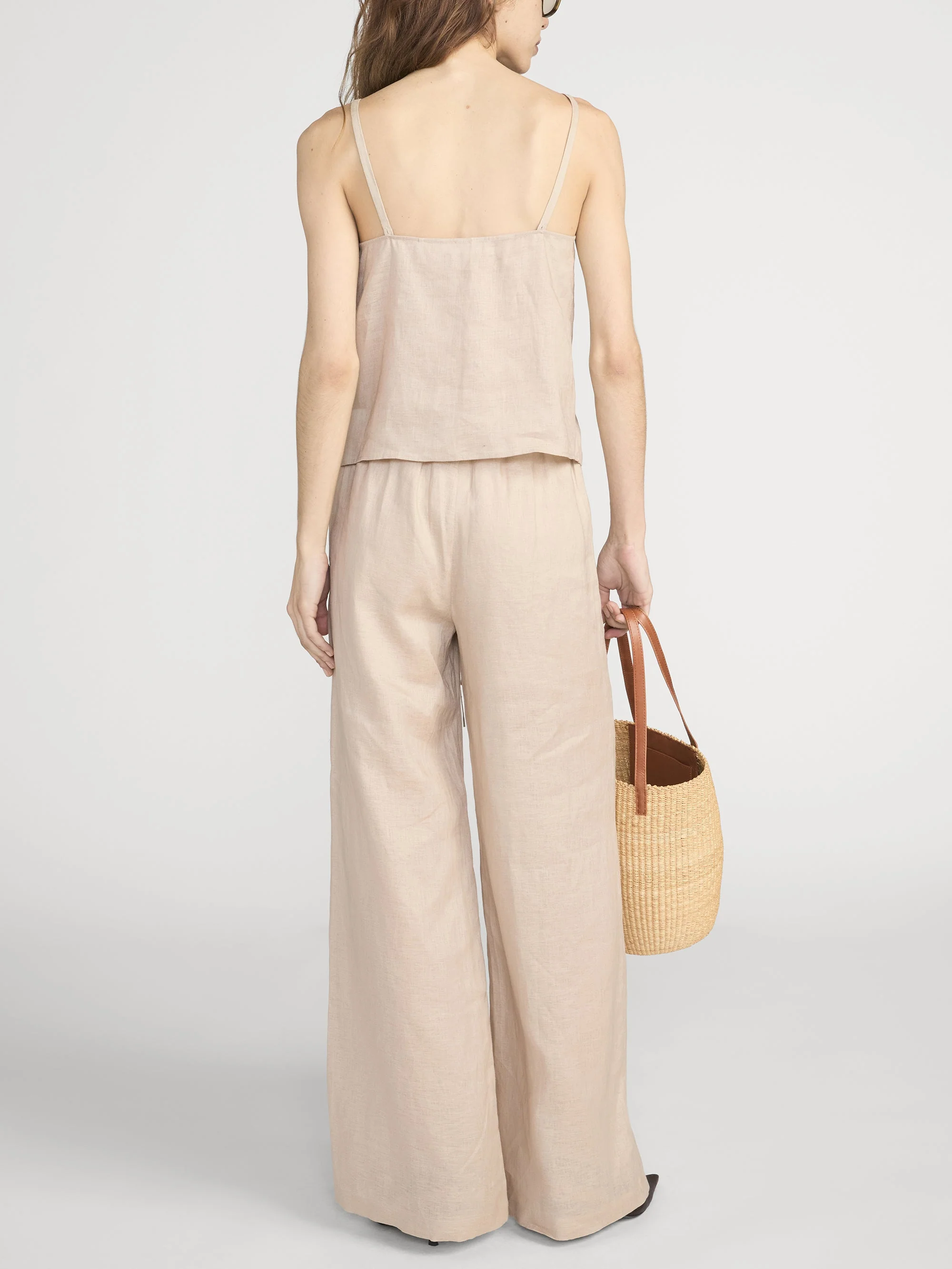 FRAME - The Linen Button Cami - Image 7
