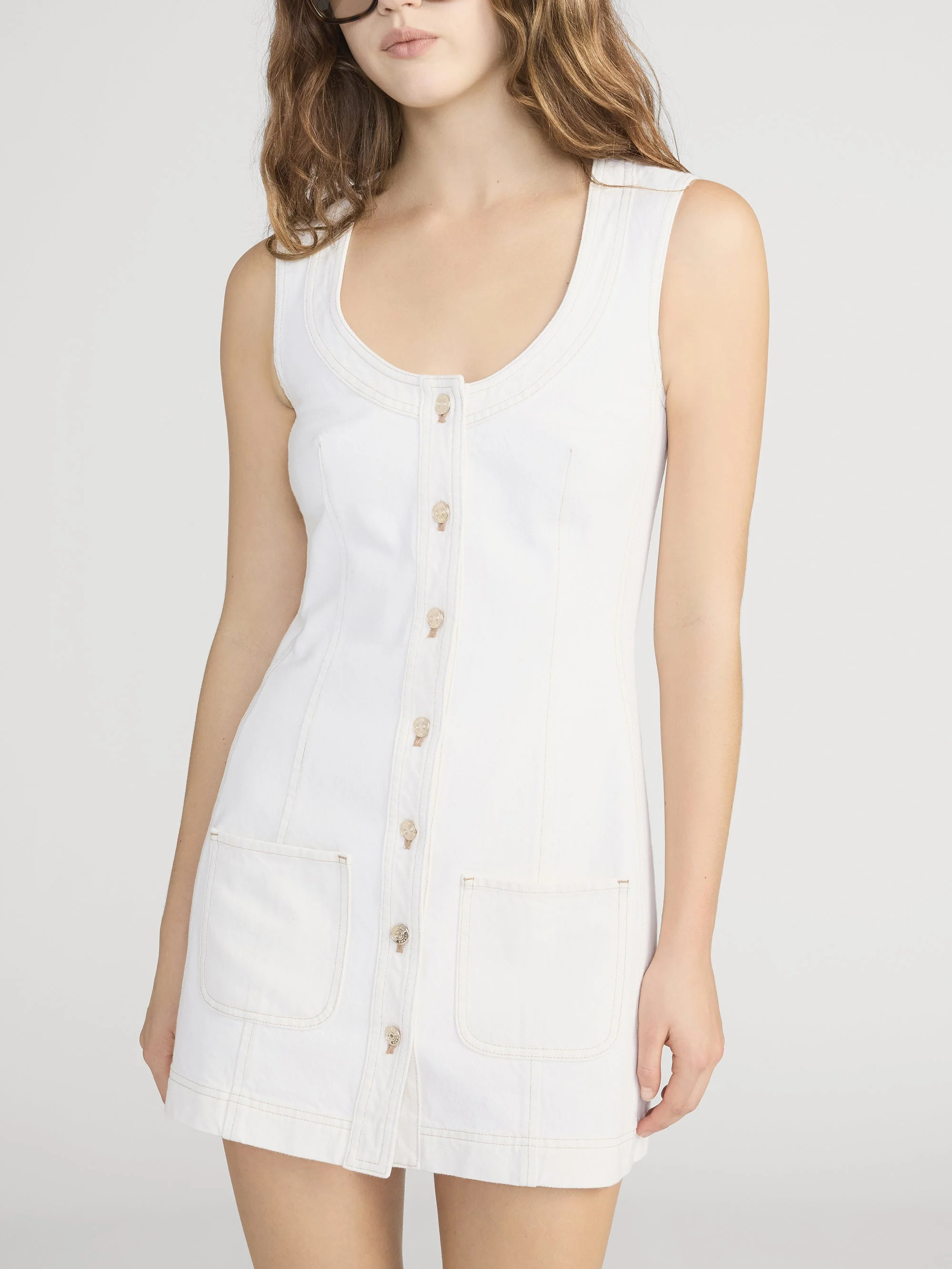 FRAME - The Patch Pocket Dress - Image 3