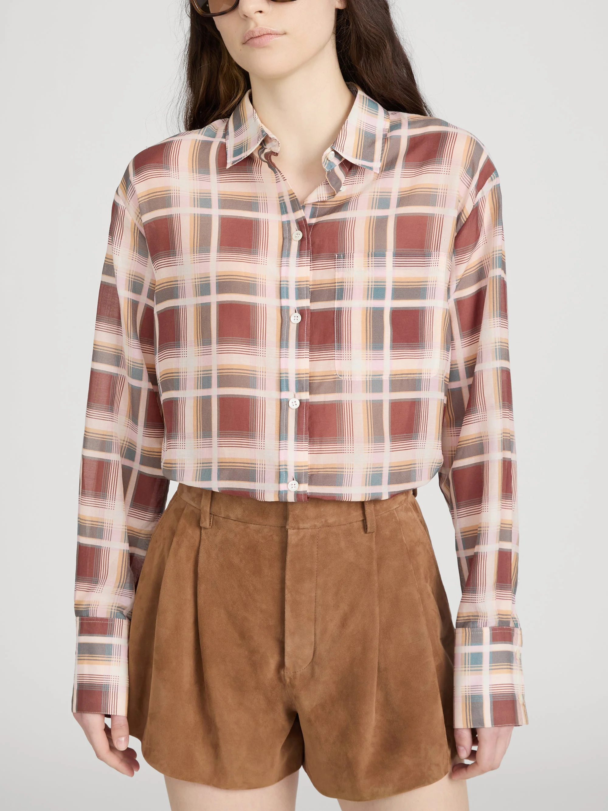 FRAME - The Plaid Boy Shirt - Image 3