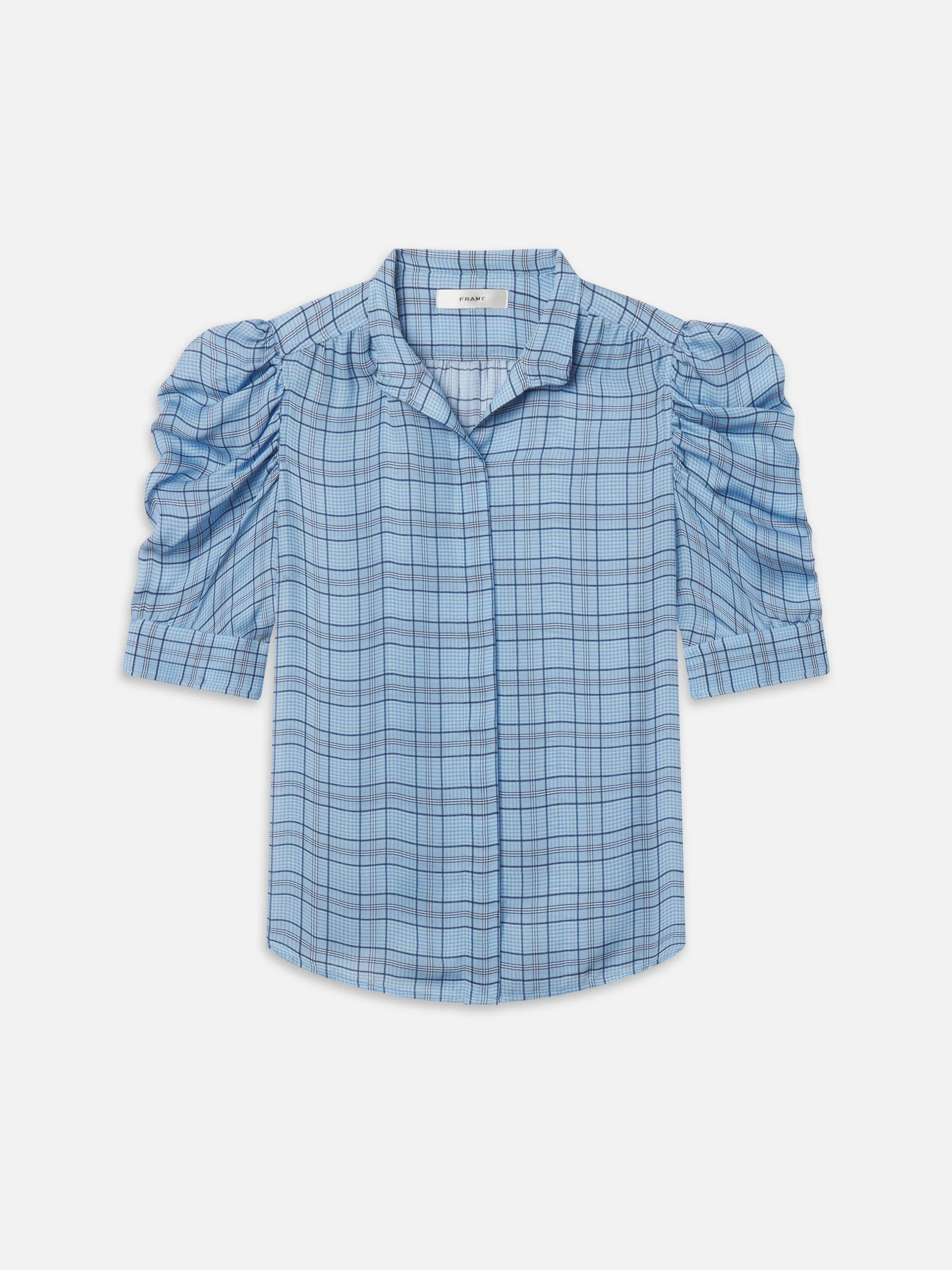 FRAME - The Plaid Gillian Top